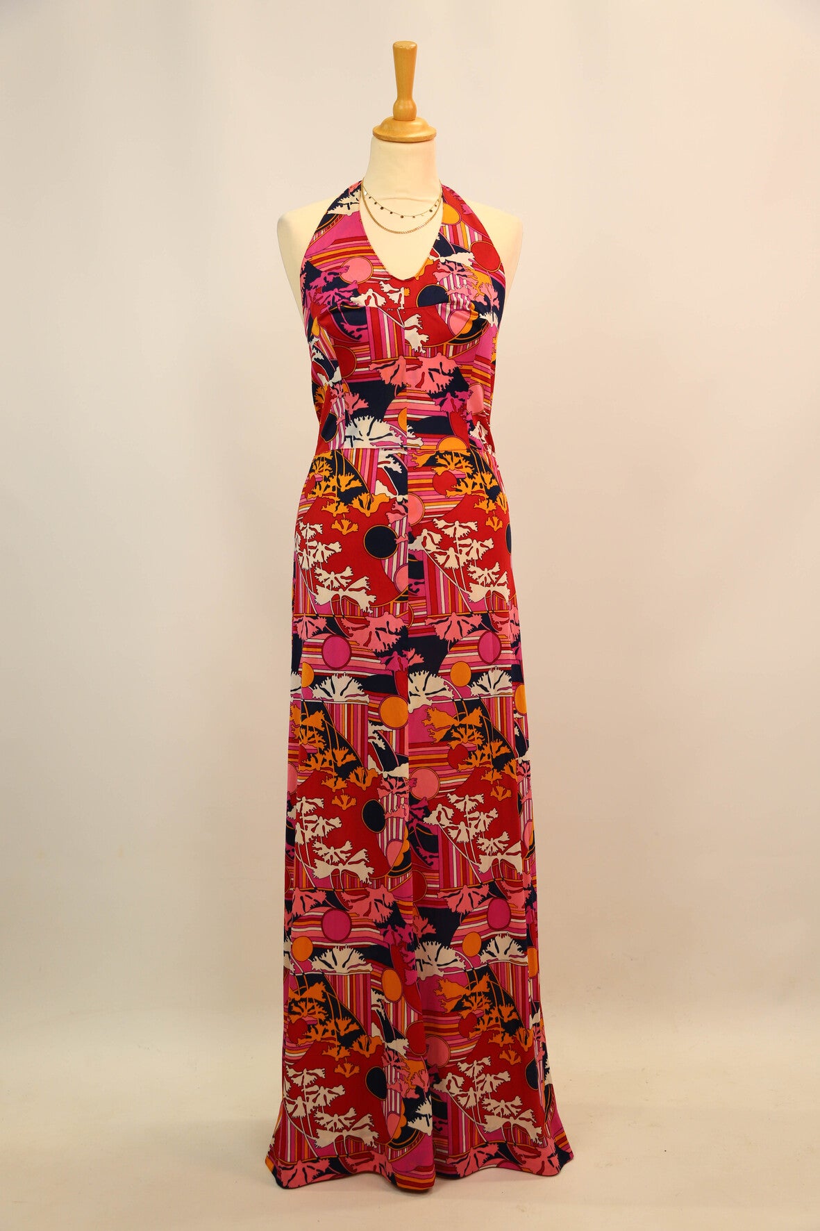 Robe longue multicolore Taille S