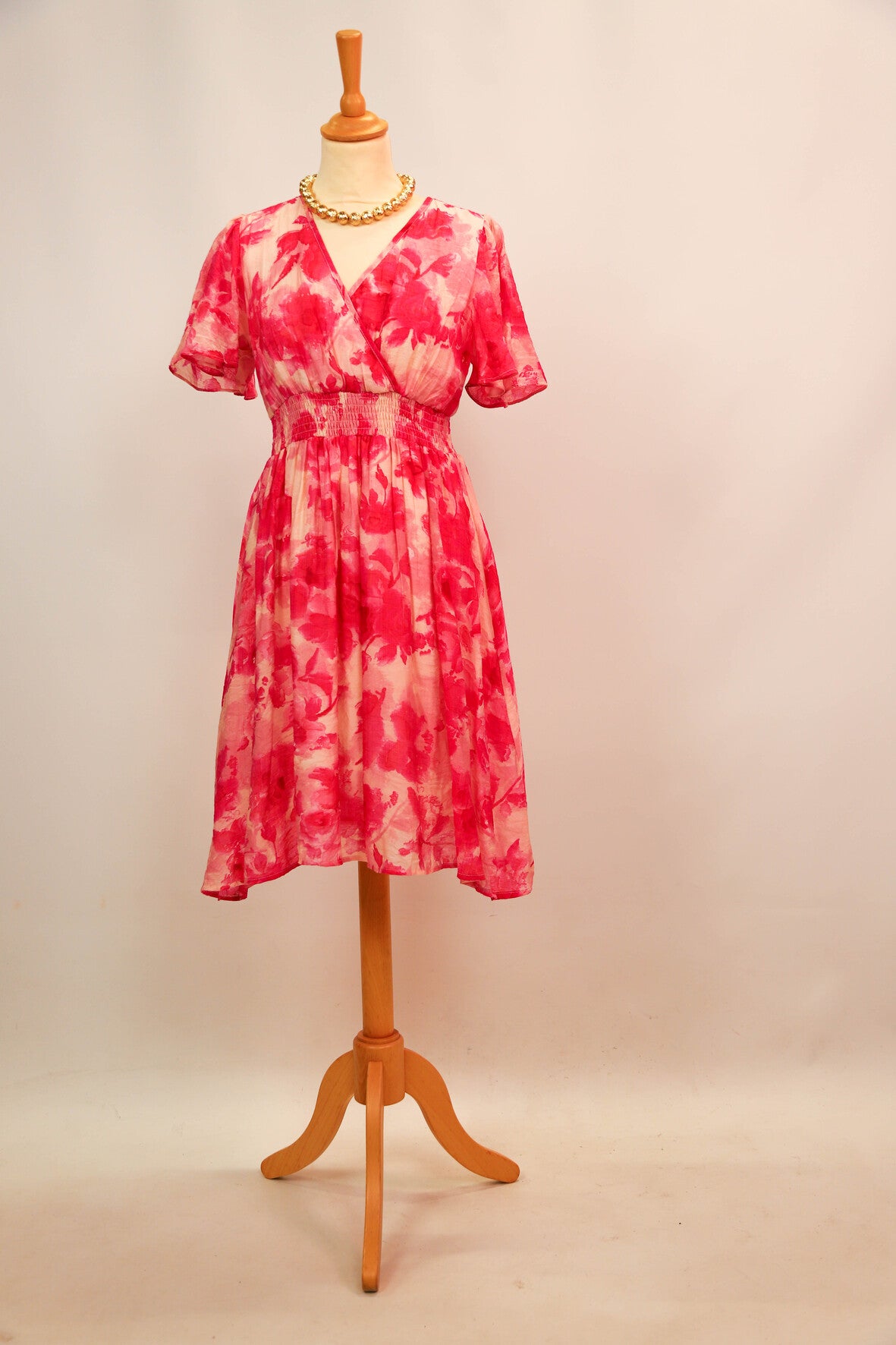 Robe rose In April 1986 Taille S/M