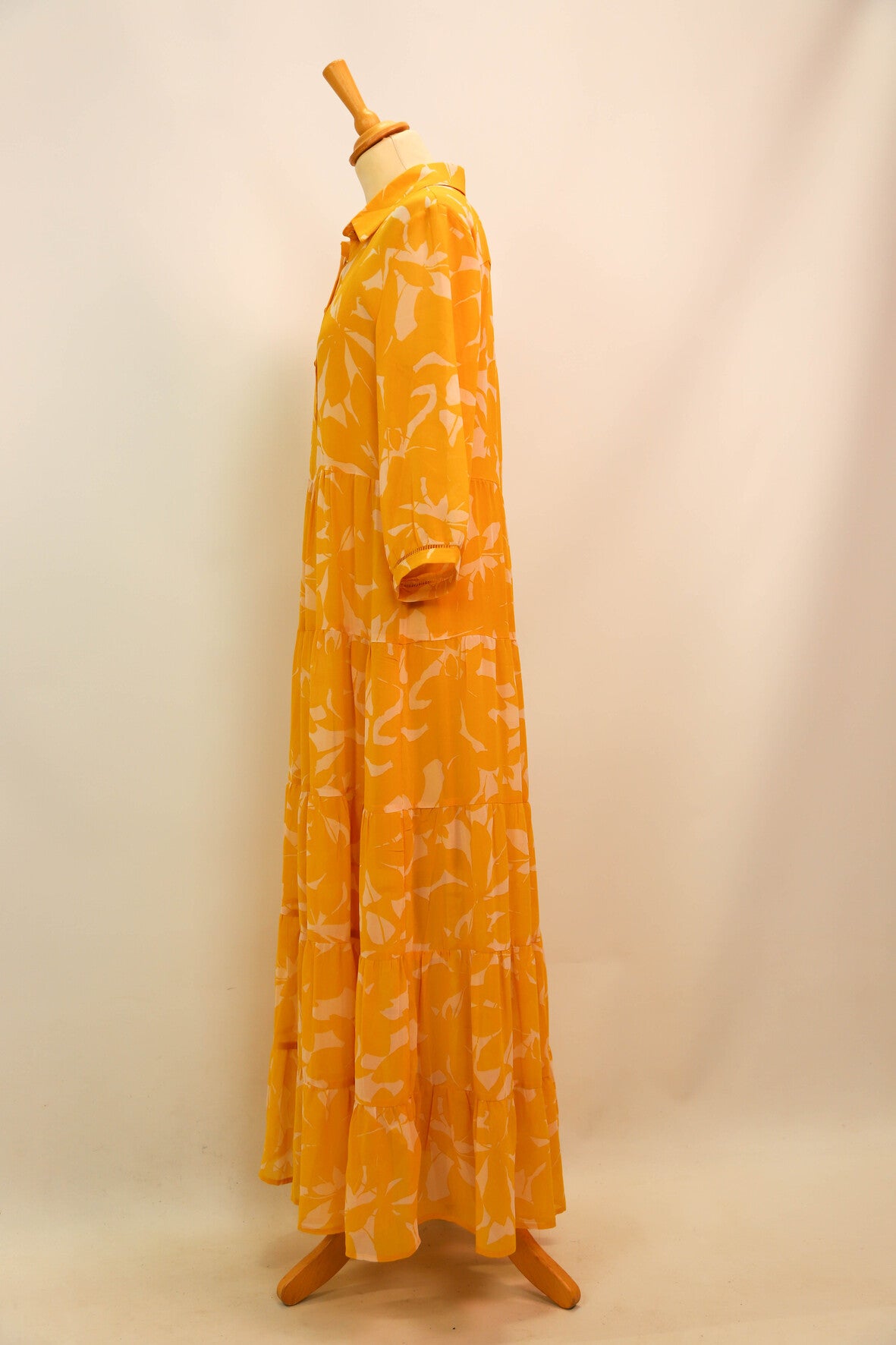 Robe longue jaune Grace et Mila taille L