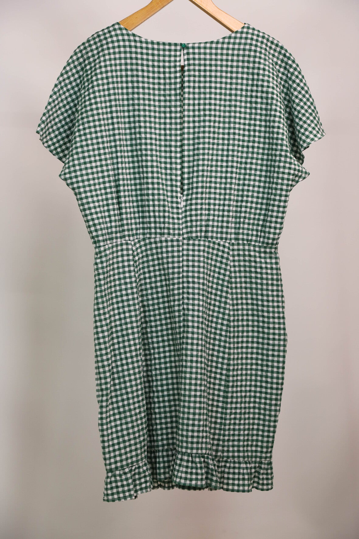 Robe vichy verte NafNaf Taille XL