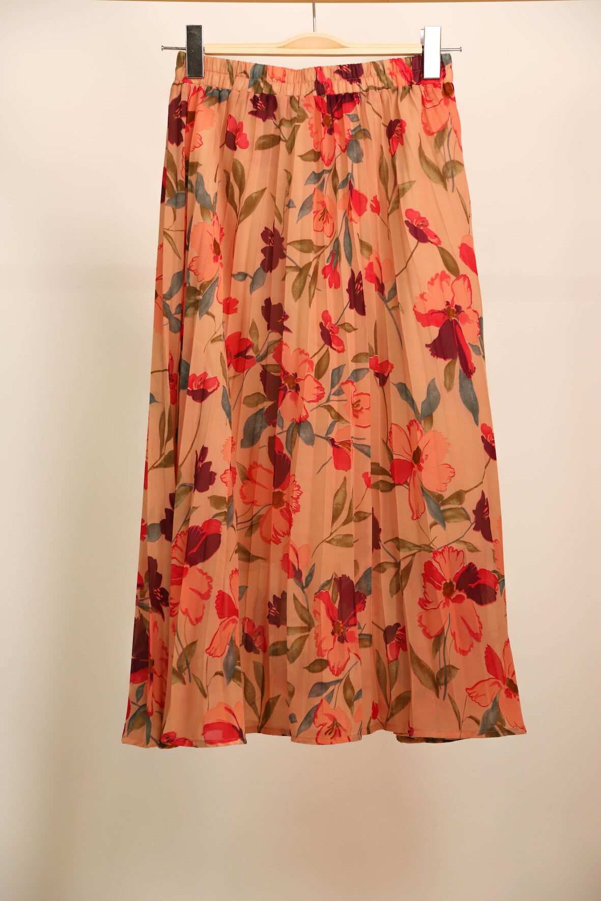 Jupe longue fleurie Wiya Taille Unique