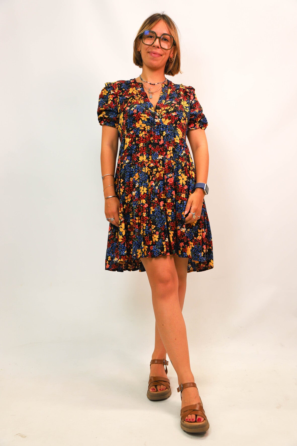Robe fleurie Only Taille XS