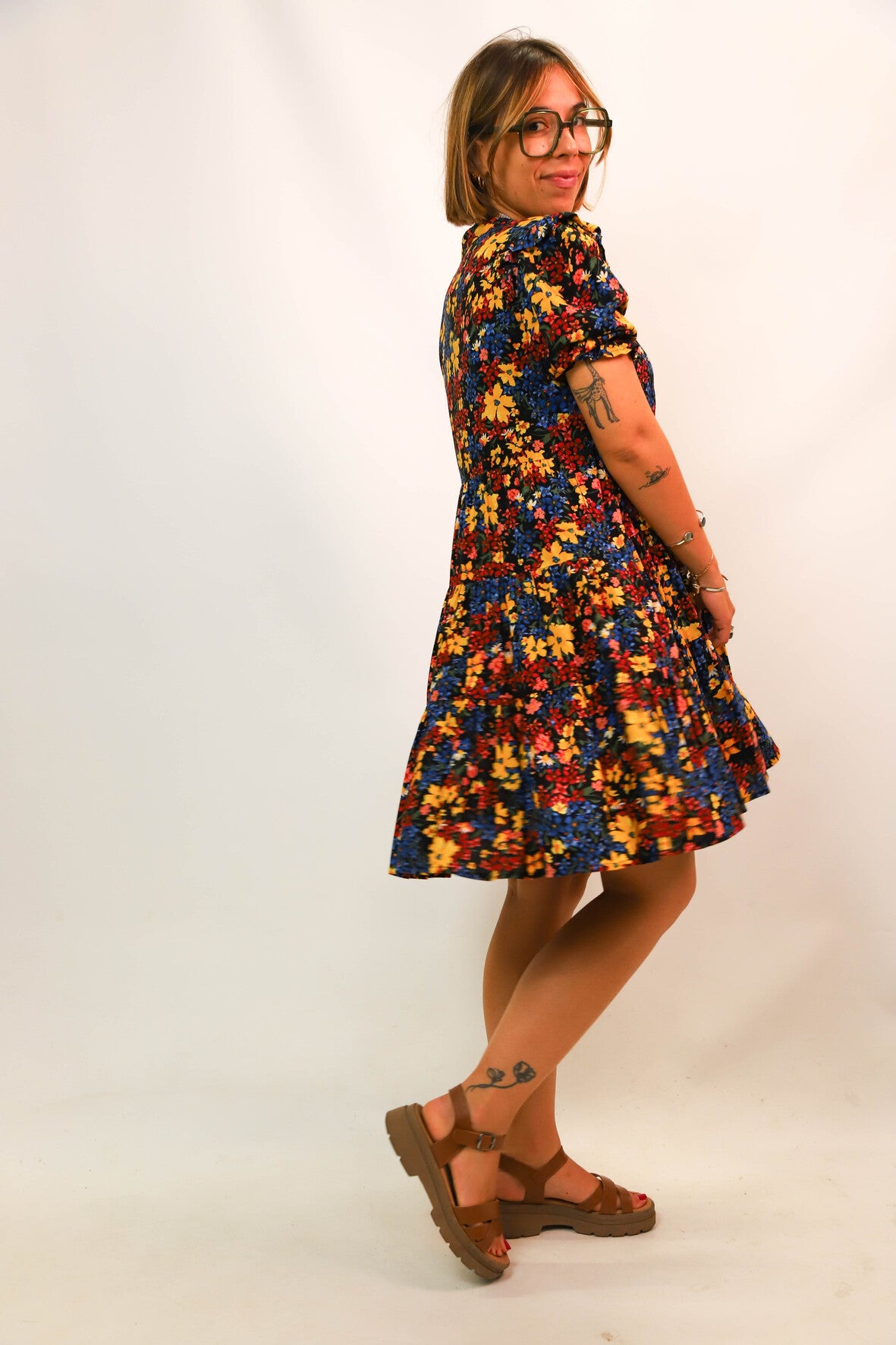 Robe fleurie Only Taille XS