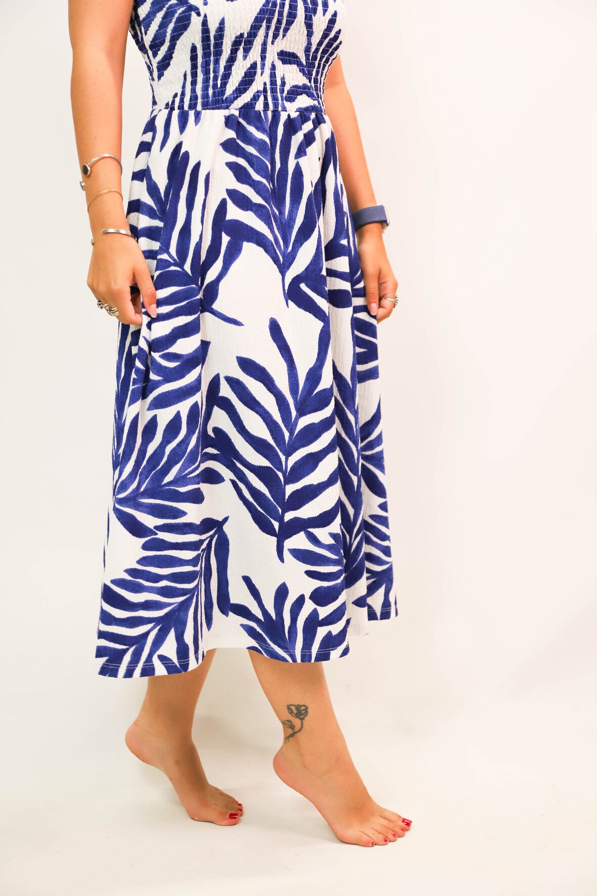 Robe bleue H&M Taille M
