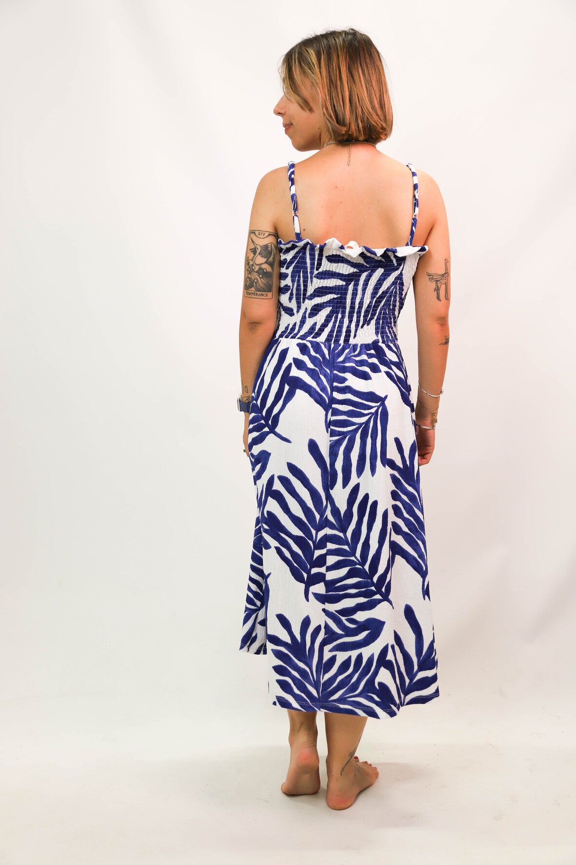 Robe bleue H&M Taille M