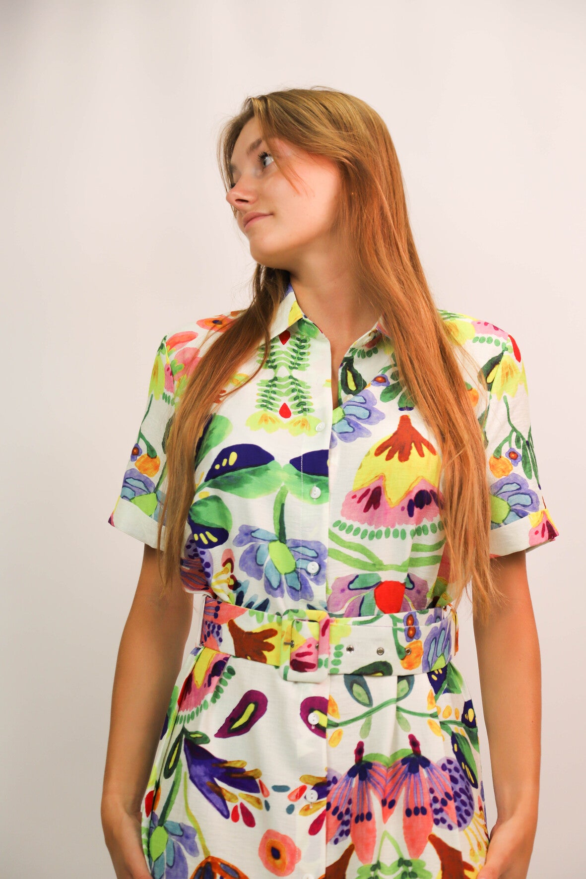 Robe longue multicolore Unika Taille M et XL - NEUF