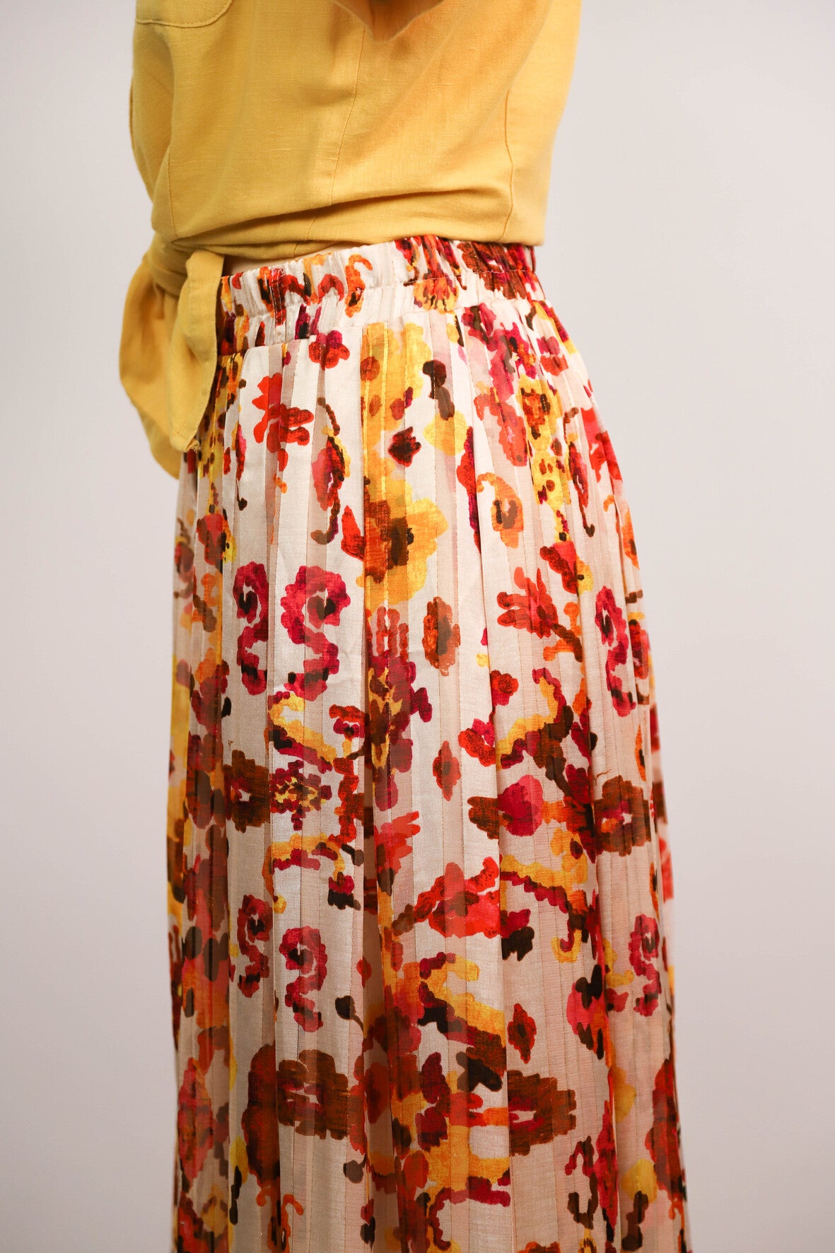 Jupe longue à motif, Grace & Mila, Taille S