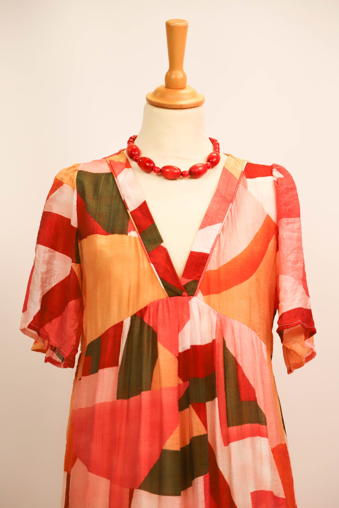 Robe longue multicolore Season Taille M