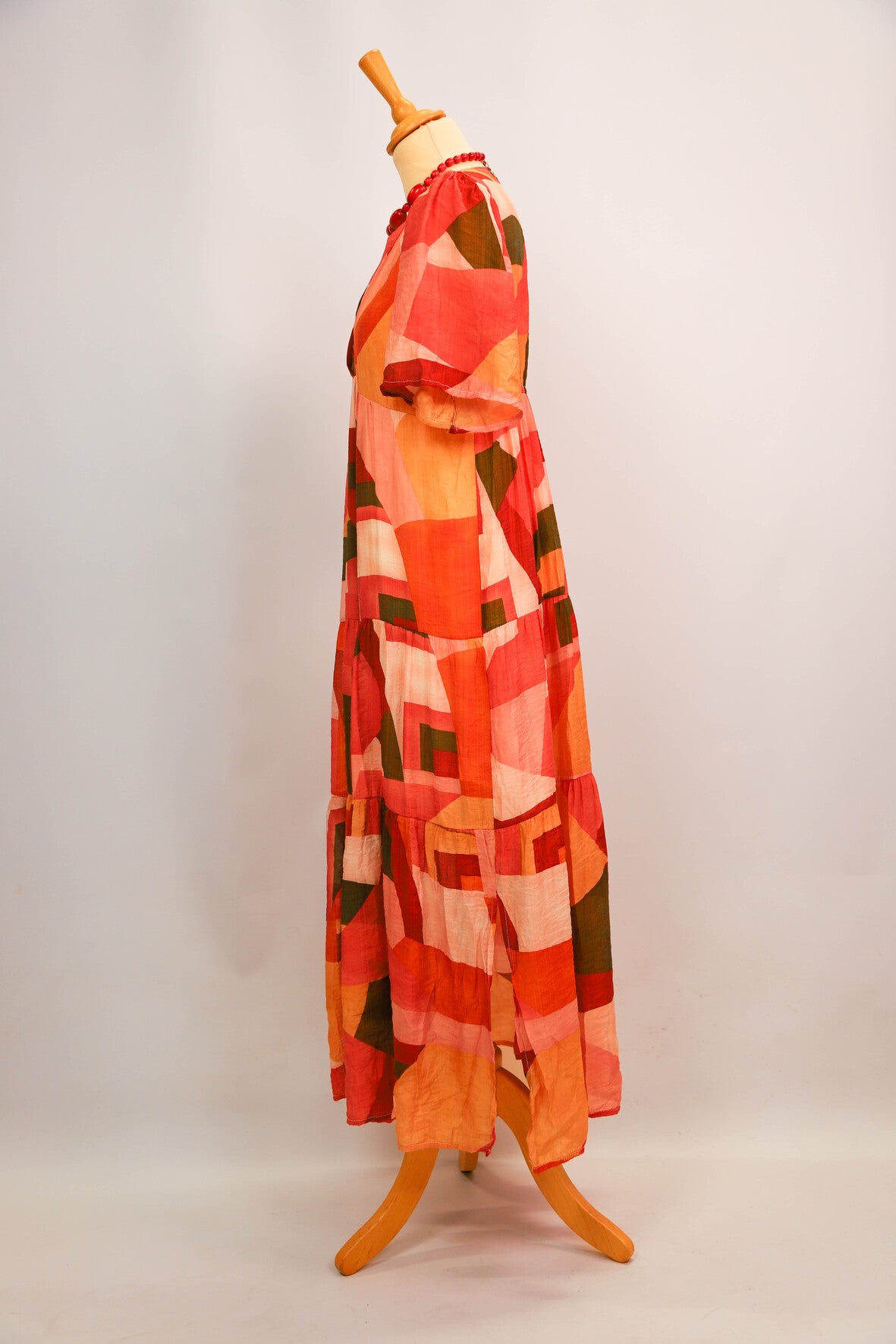 Robe longue multicolore Season Taille M