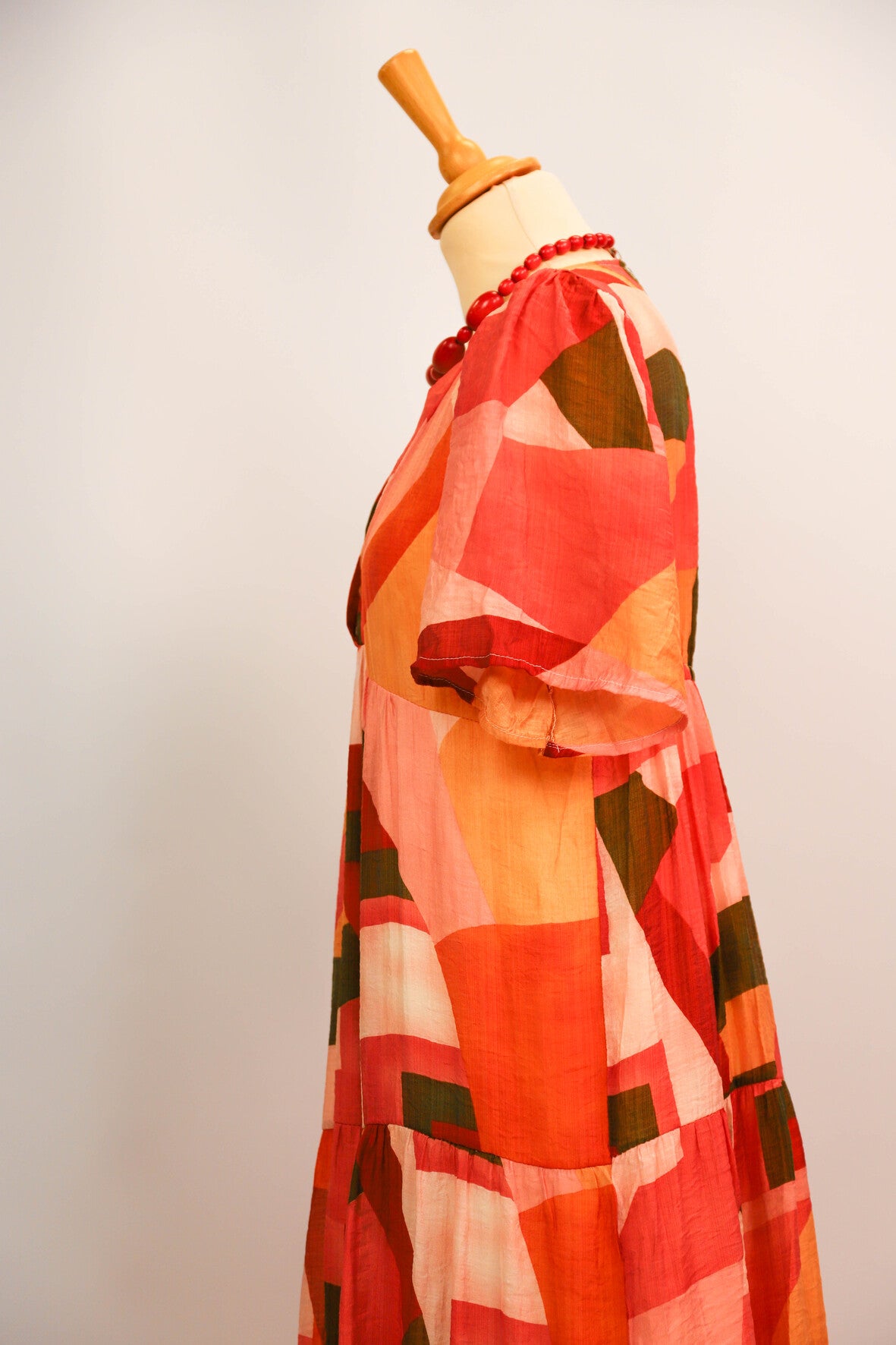 Robe longue multicolore Season Taille M