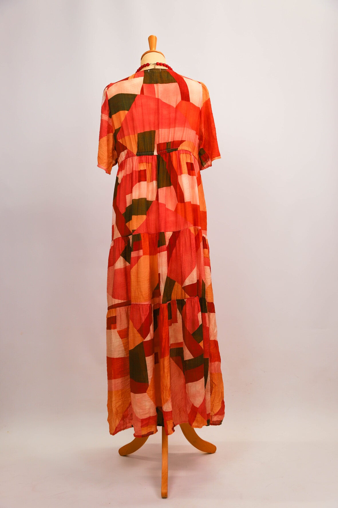 Robe longue multicolore Season Taille M
