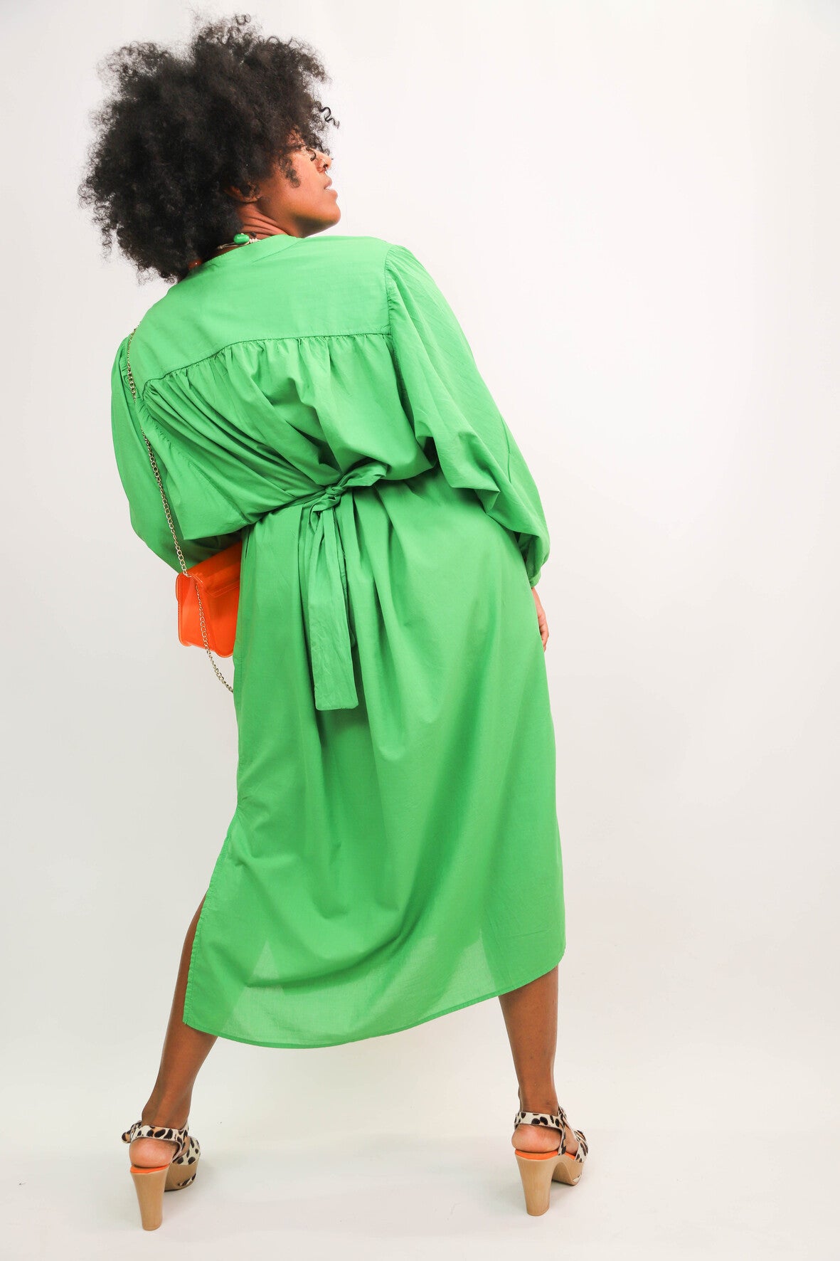 Robe verte, Gigi, Taille Unique - NEUF