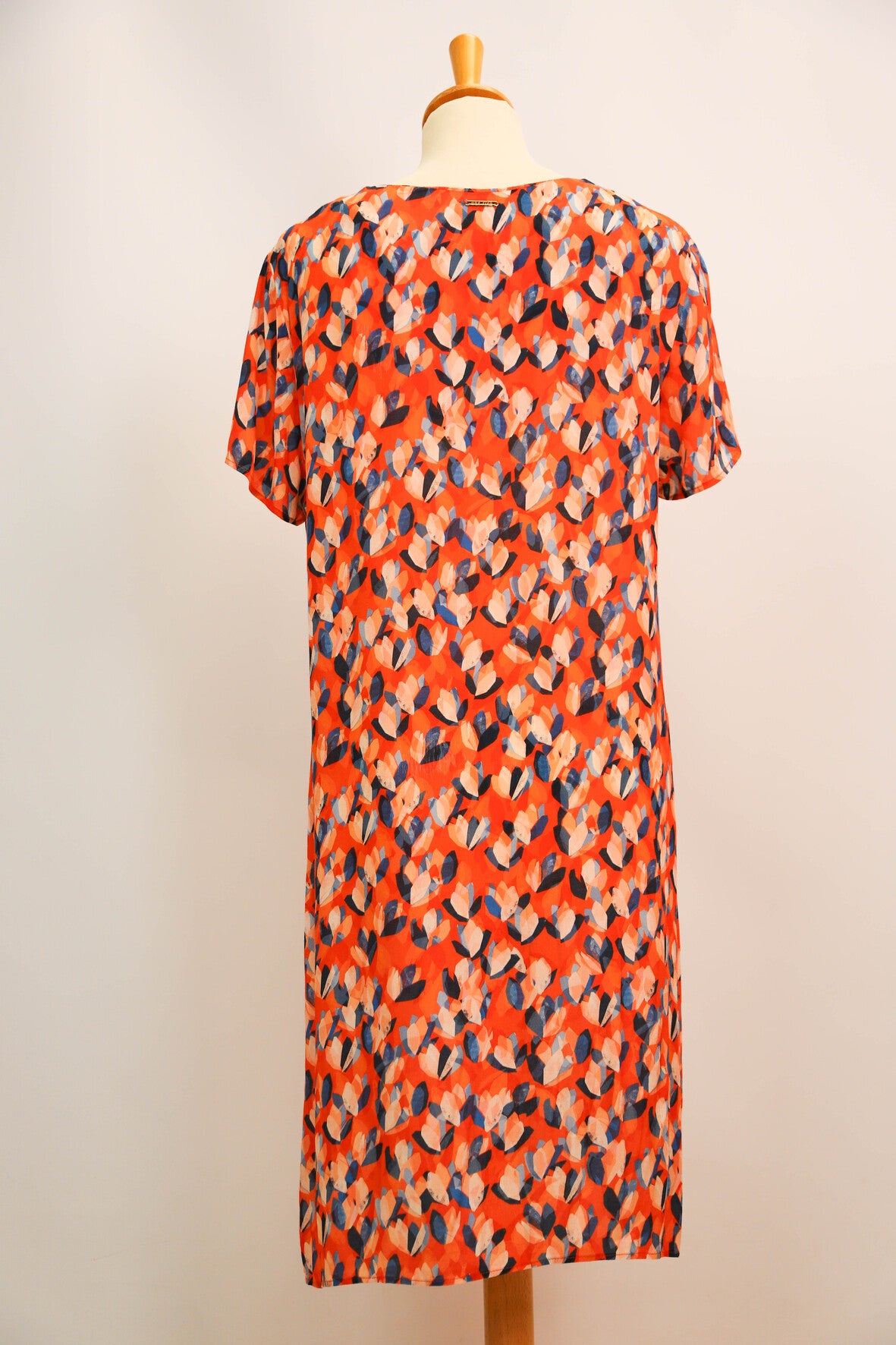 Robe orange à motif, One Step, Taille L