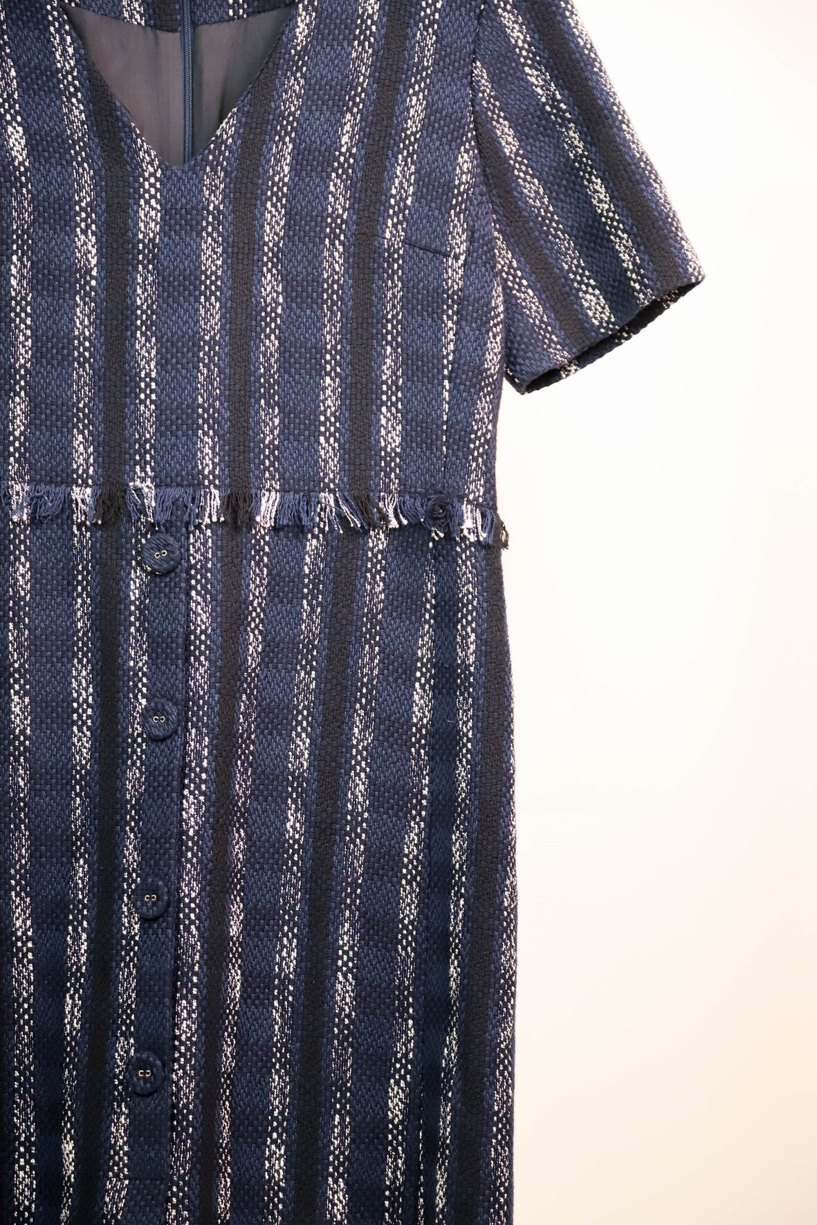 Robe bleue rayée Claudie Pierlot Taille M