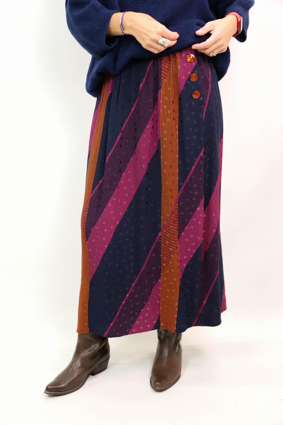 Jupe longue multicolore DPH Taille XS