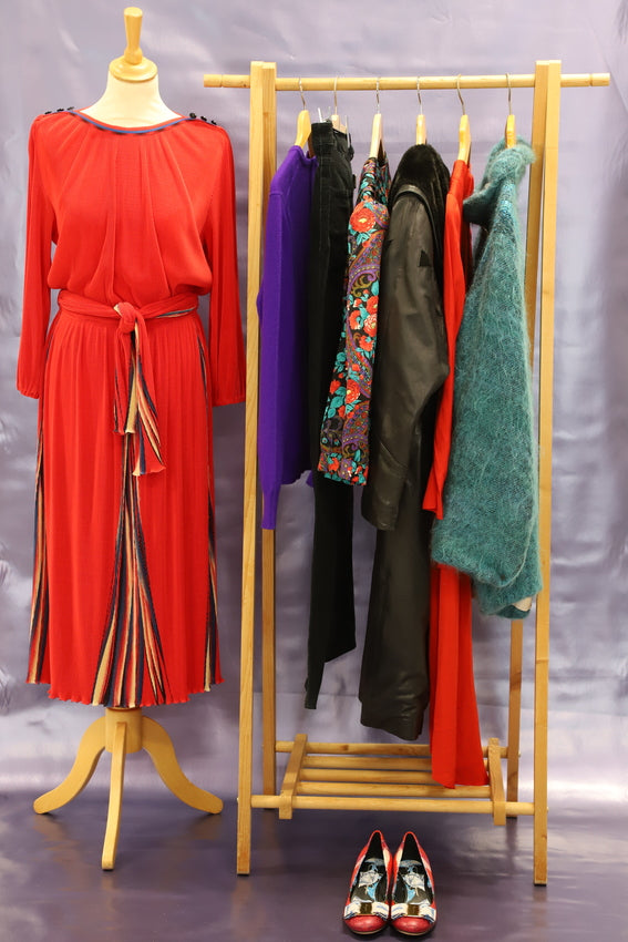 Robe rouge vermillon Maje Taille S et L - NEUF