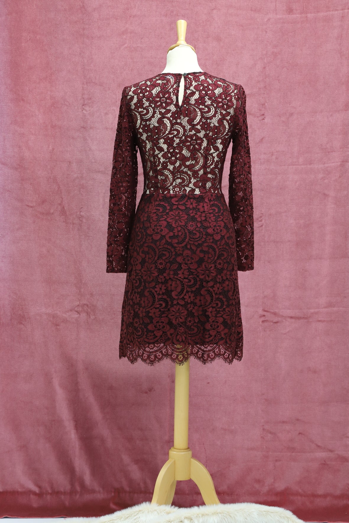 Robe bordeaux Claudie Pierlot Tailles S et XS - NEUF