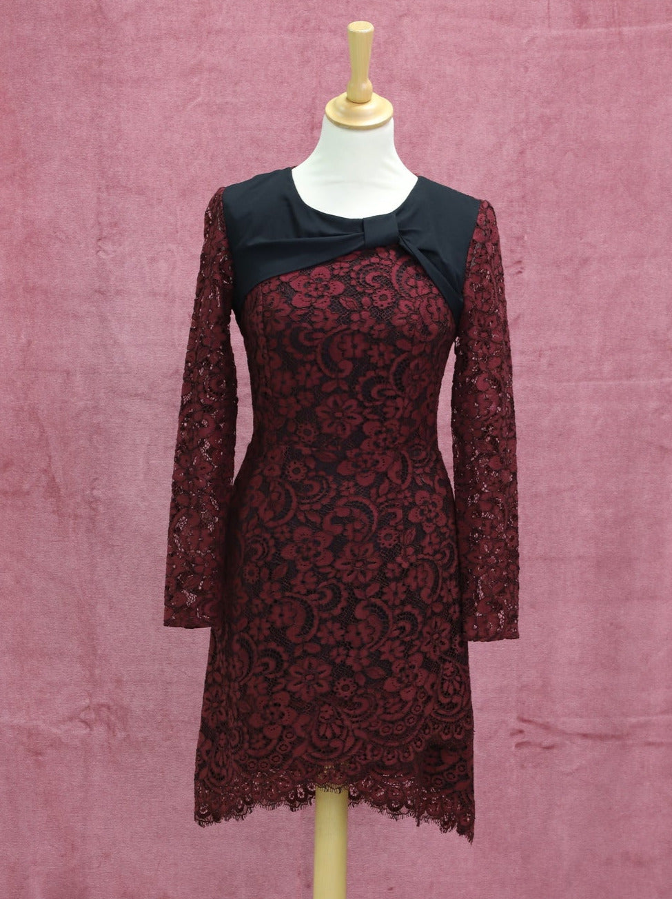 Robe bordeaux Claudie Pierlot Tailles S et XS - NEUF
