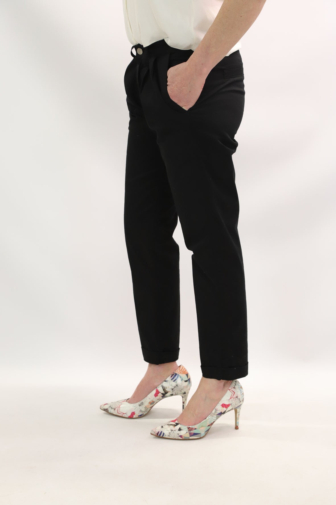 Pantalon noir Nina Carter Taille M - NEUF