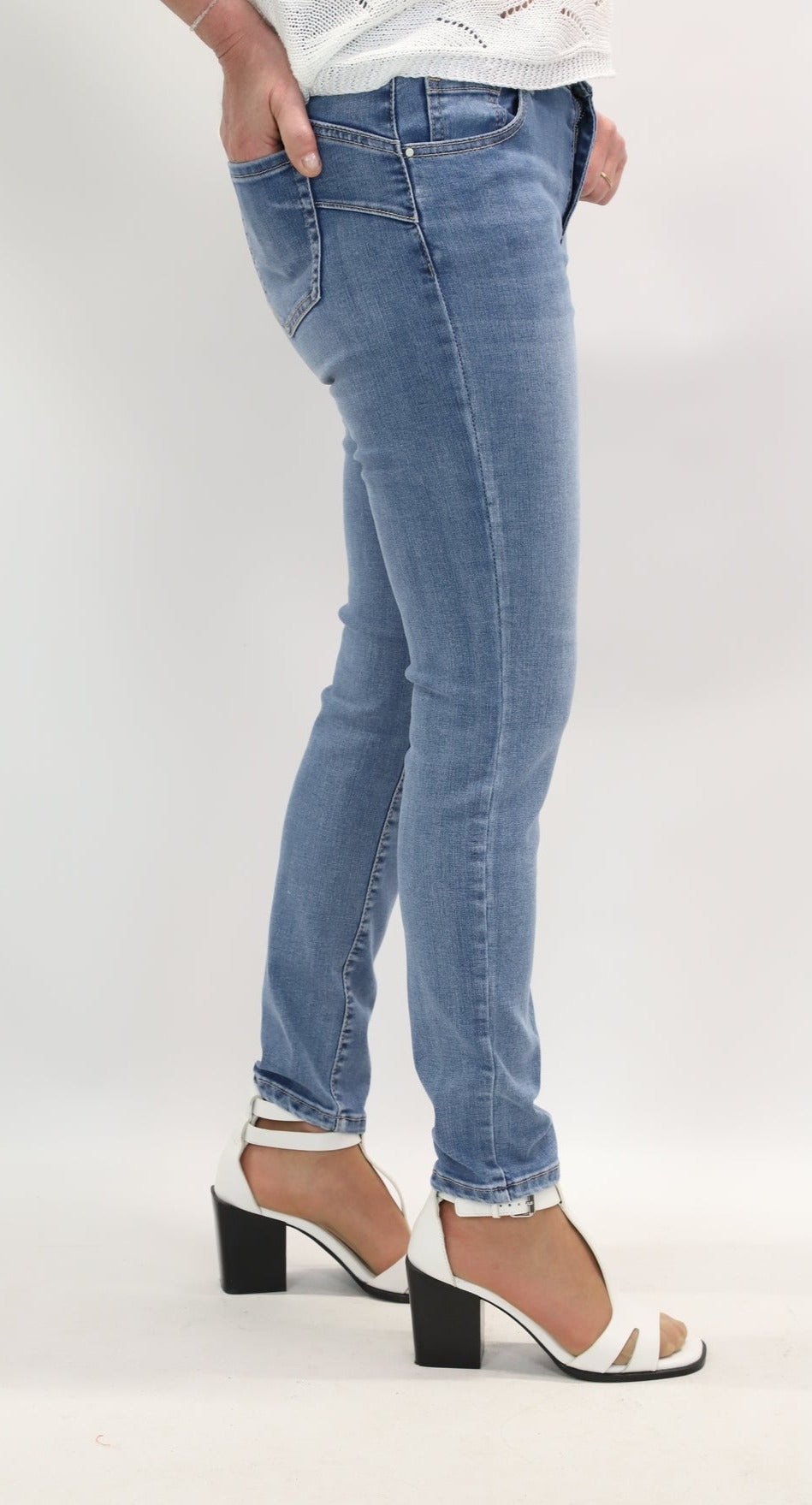 Jean slim bleu Zac&Zoé Taille M - NEUF