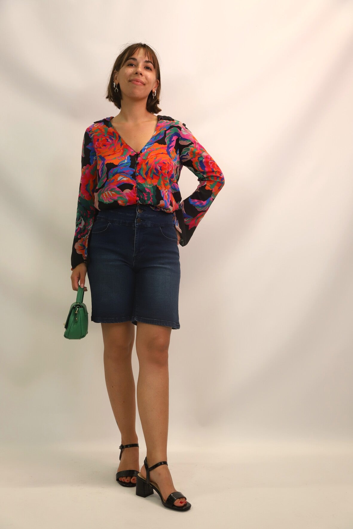Chemisier floral Zara Taille XS