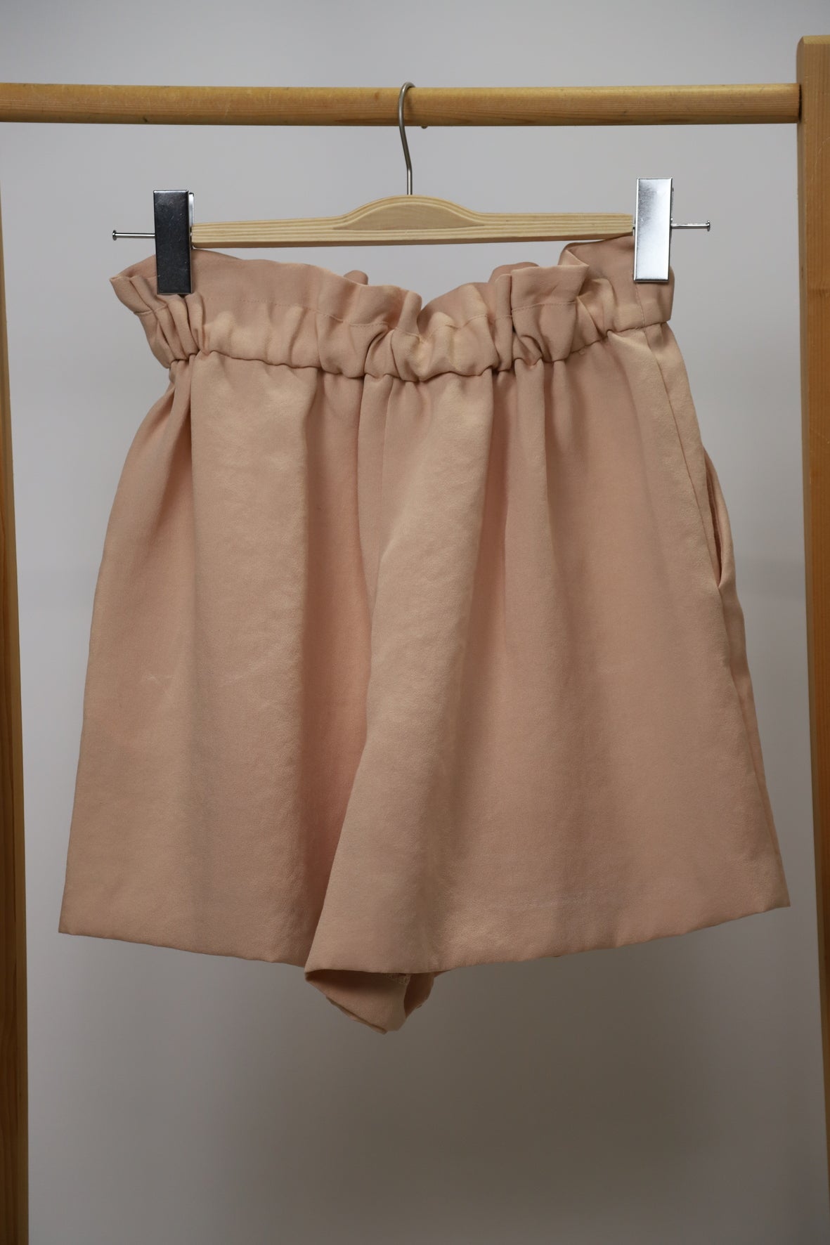 Short rose, taille élastique, MAJE - Taille M