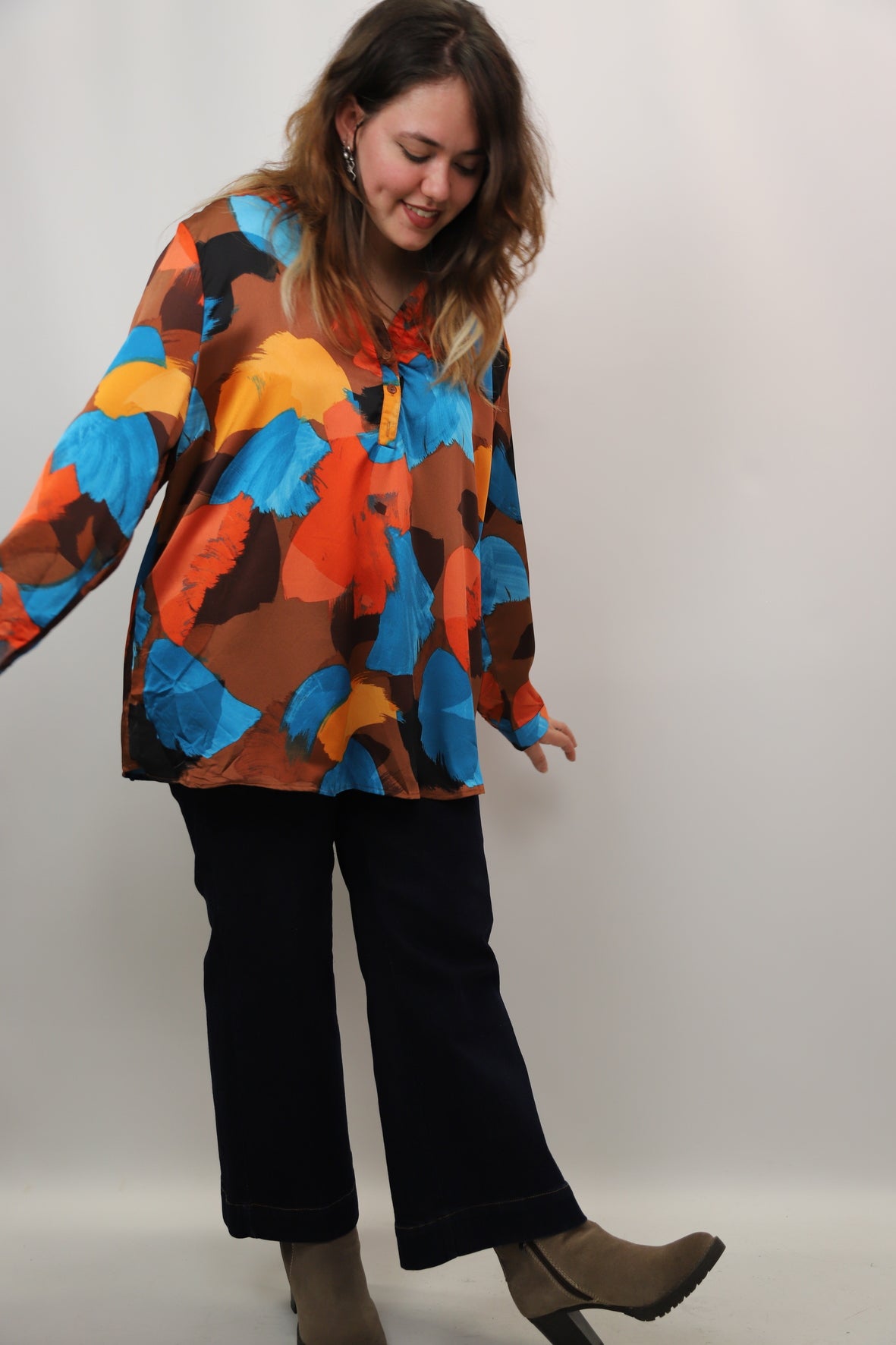 Chemisier multicolore Christy Taille 5