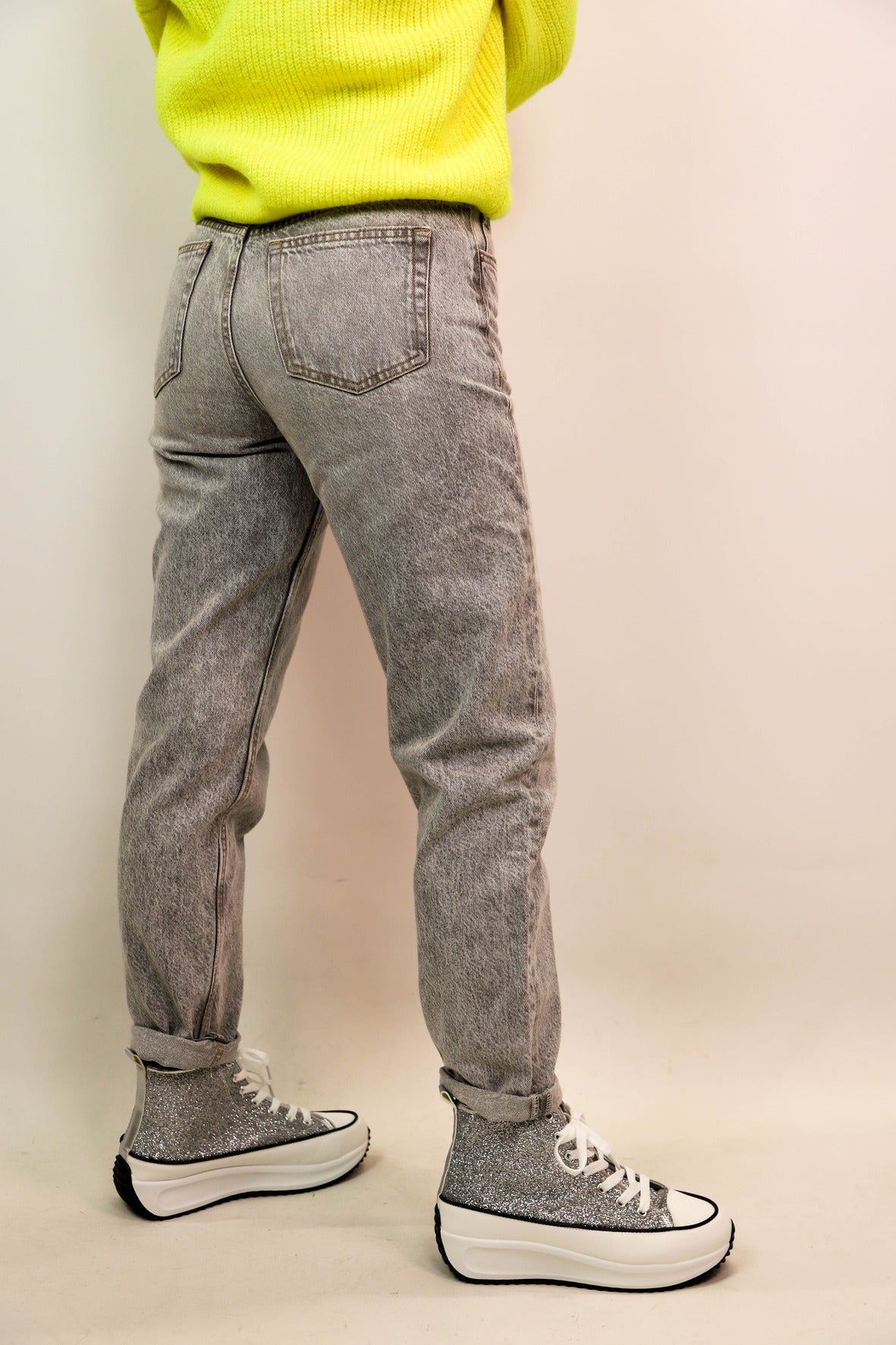 Jean gris Bershka Taille XS