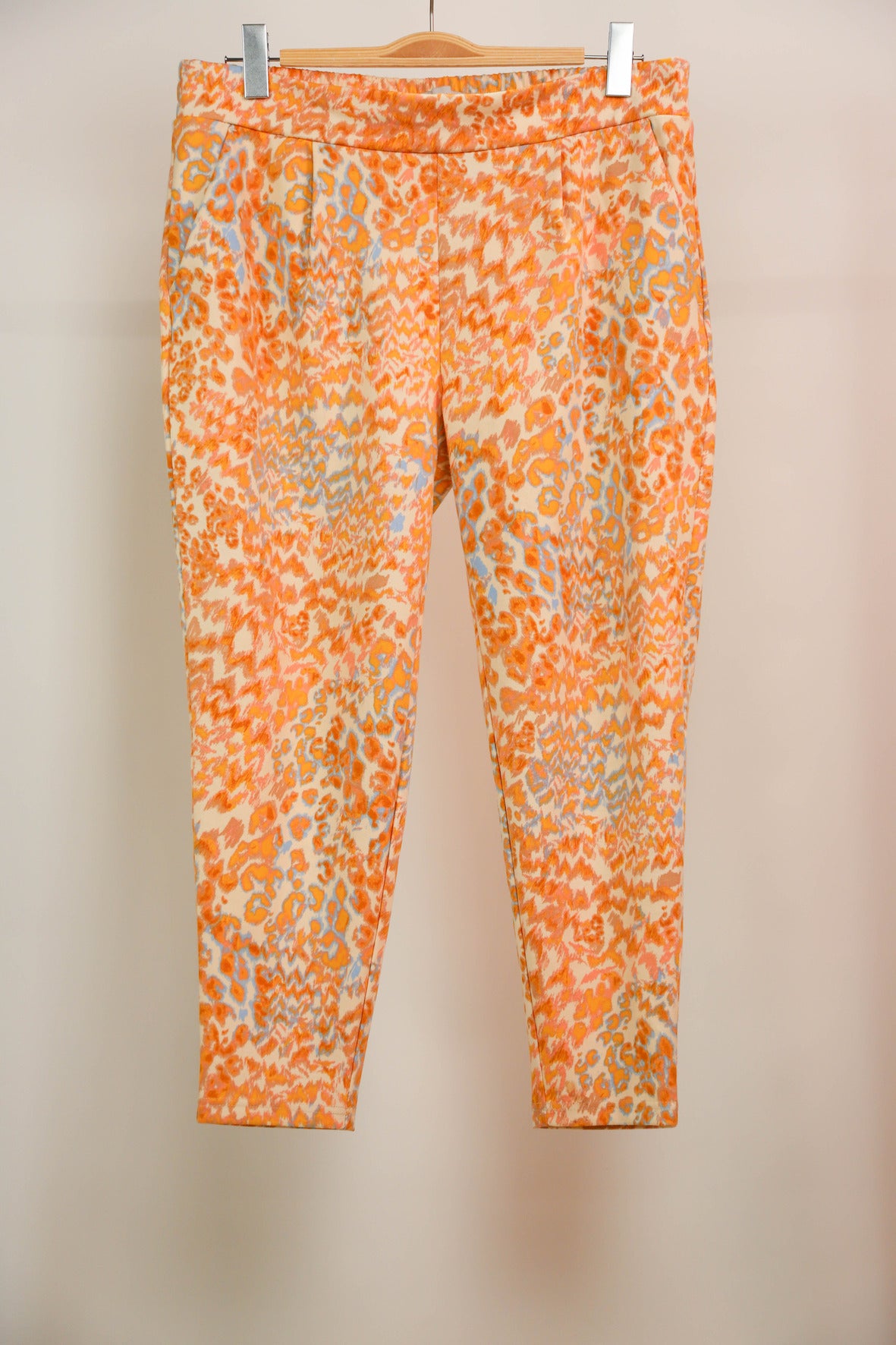 Pantalon à motifs Orange Ichi Taille XL