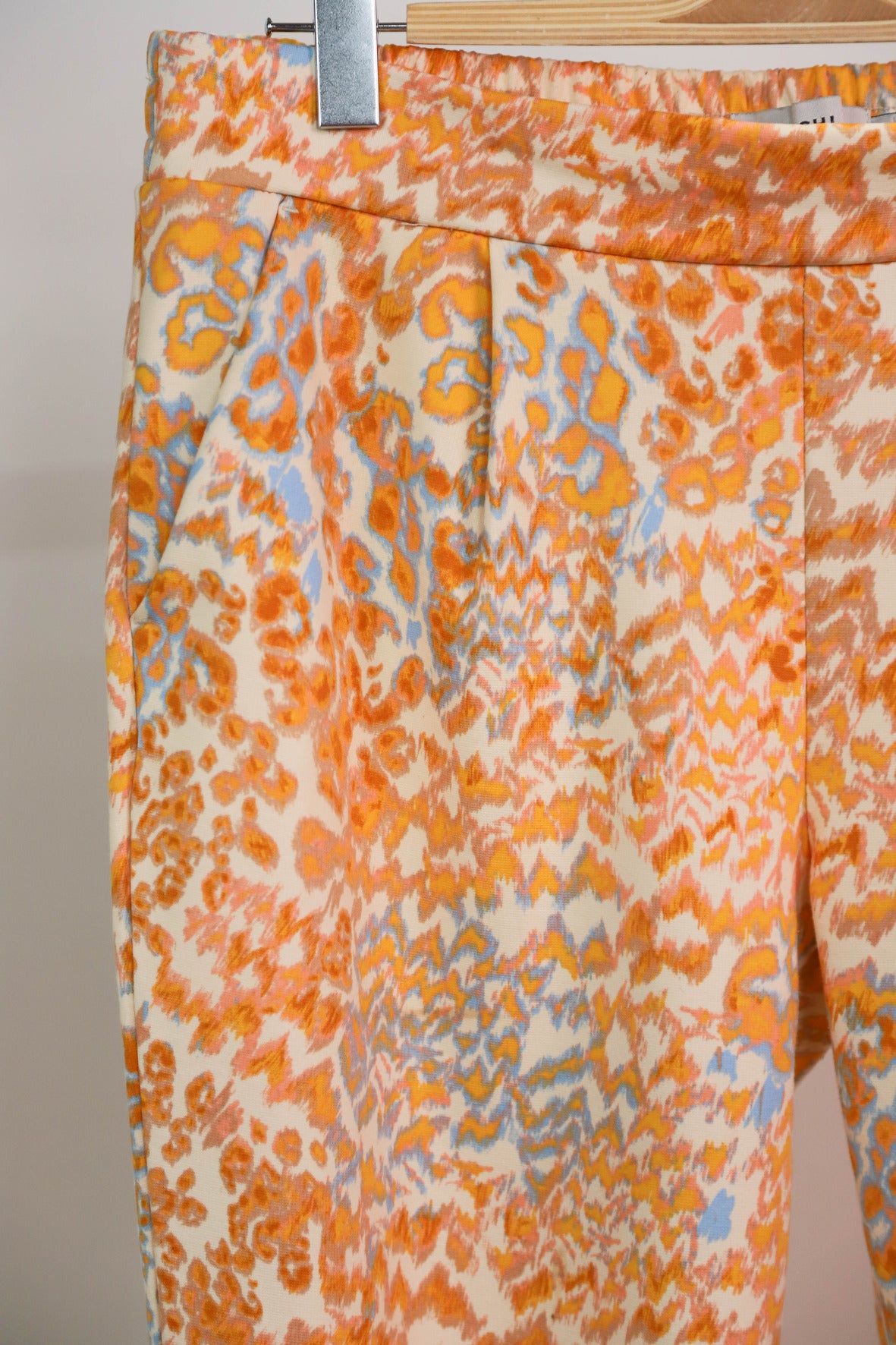 Pantalon à motifs Orange Ichi Taille XL