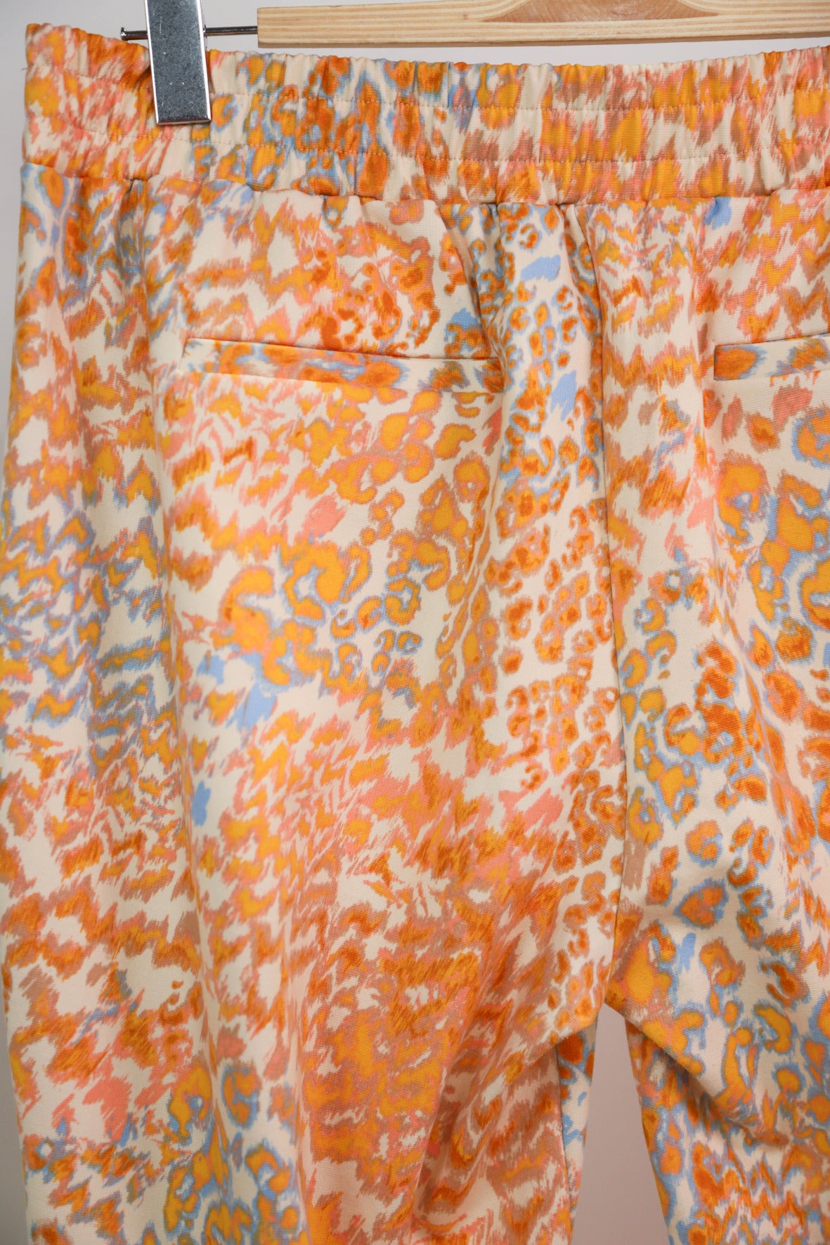 Pantalon à motifs Orange Ichi Taille XL