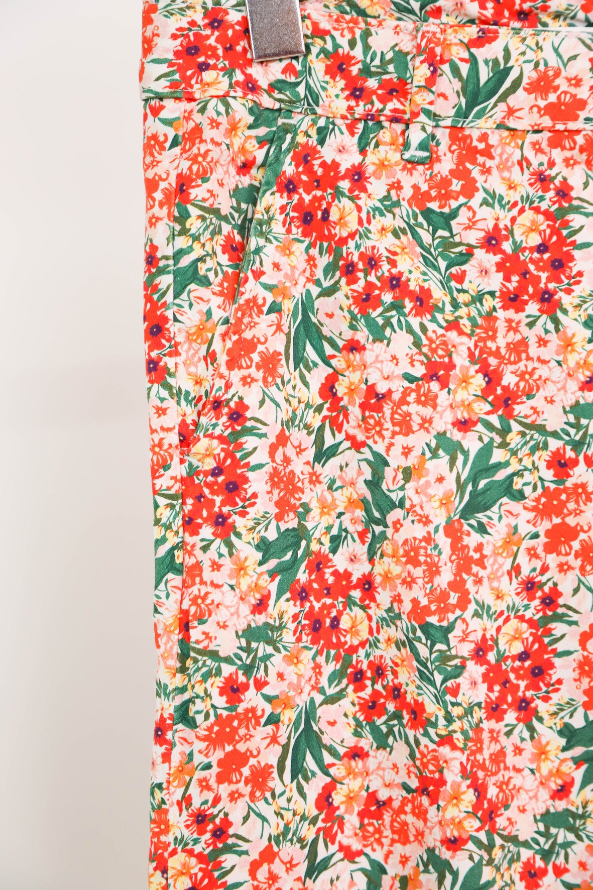 Pantalon fleuri multicolore Hod Taille L