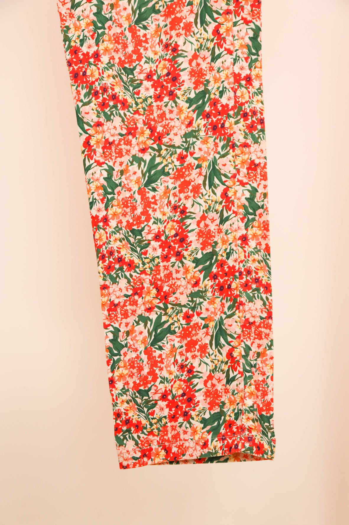 Pantalon fleuri multicolore Hod Taille L