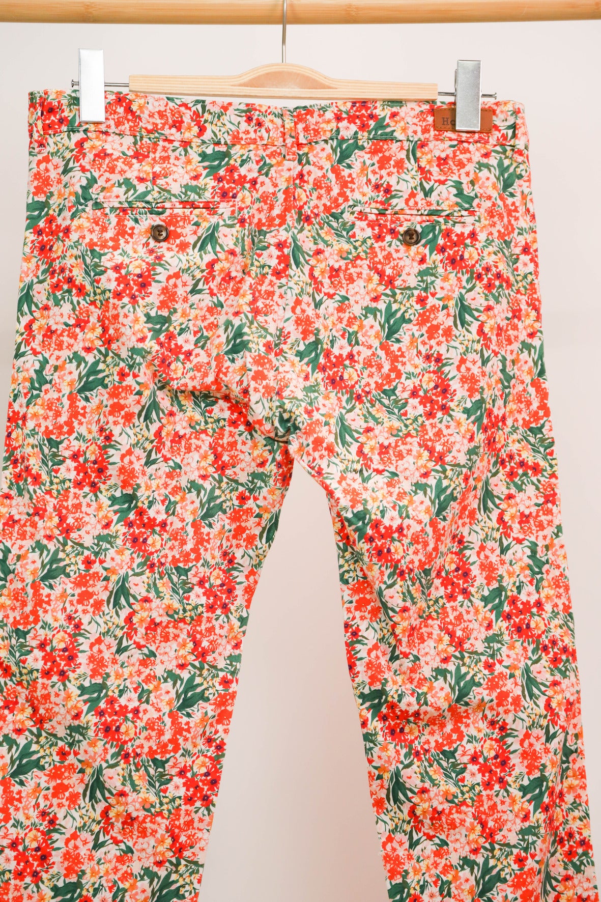 Pantalon fleuri multicolore Hod Taille L