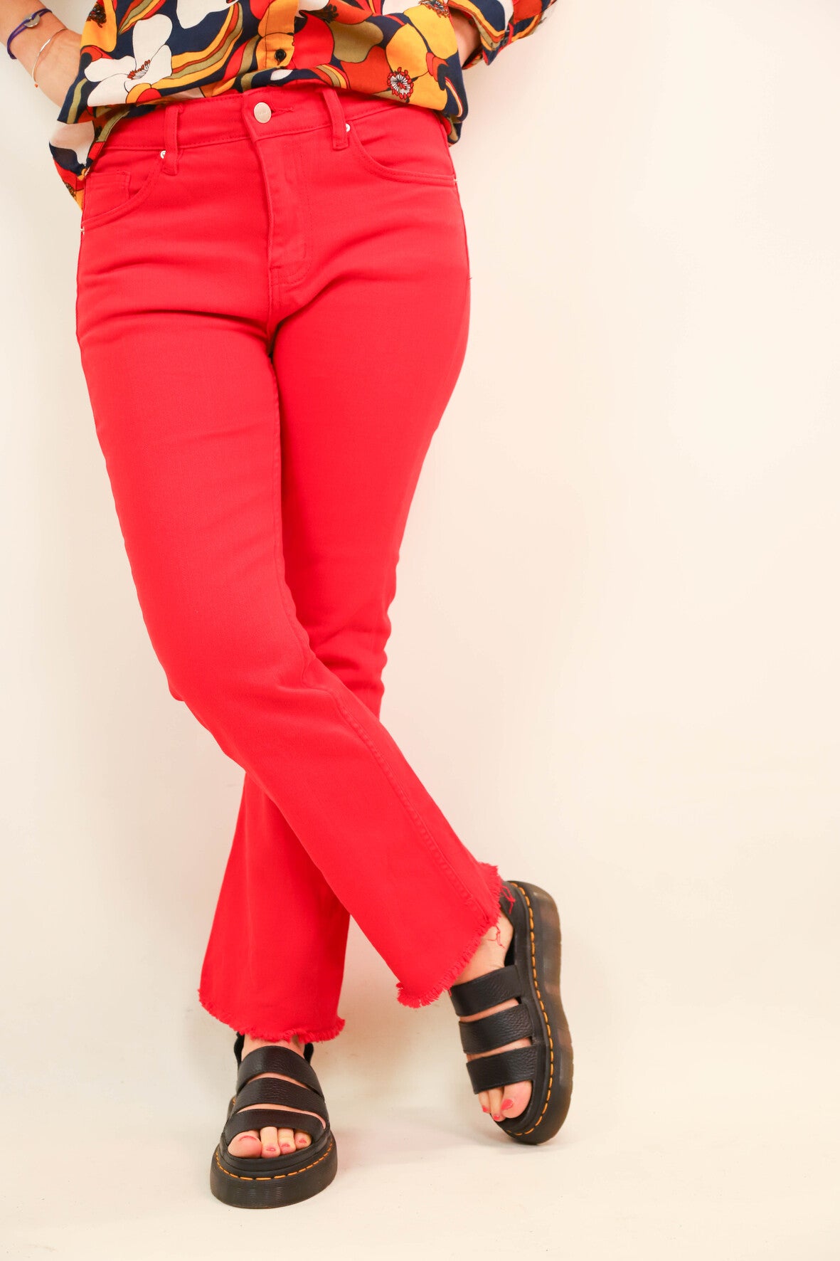 Jean rouge Zac & Zoe Taille S