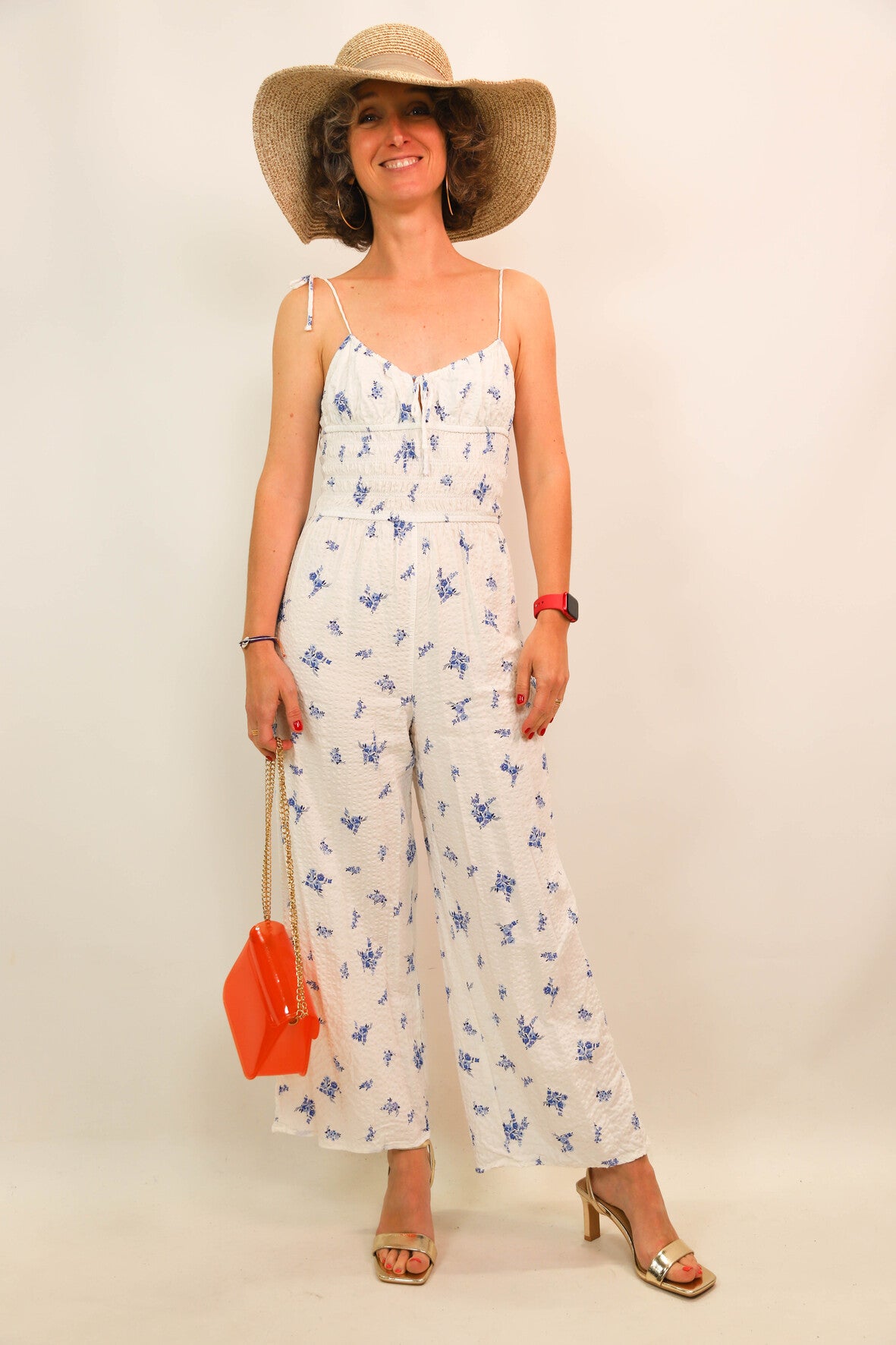 Combinaison pantalon blanche H&M Taille S