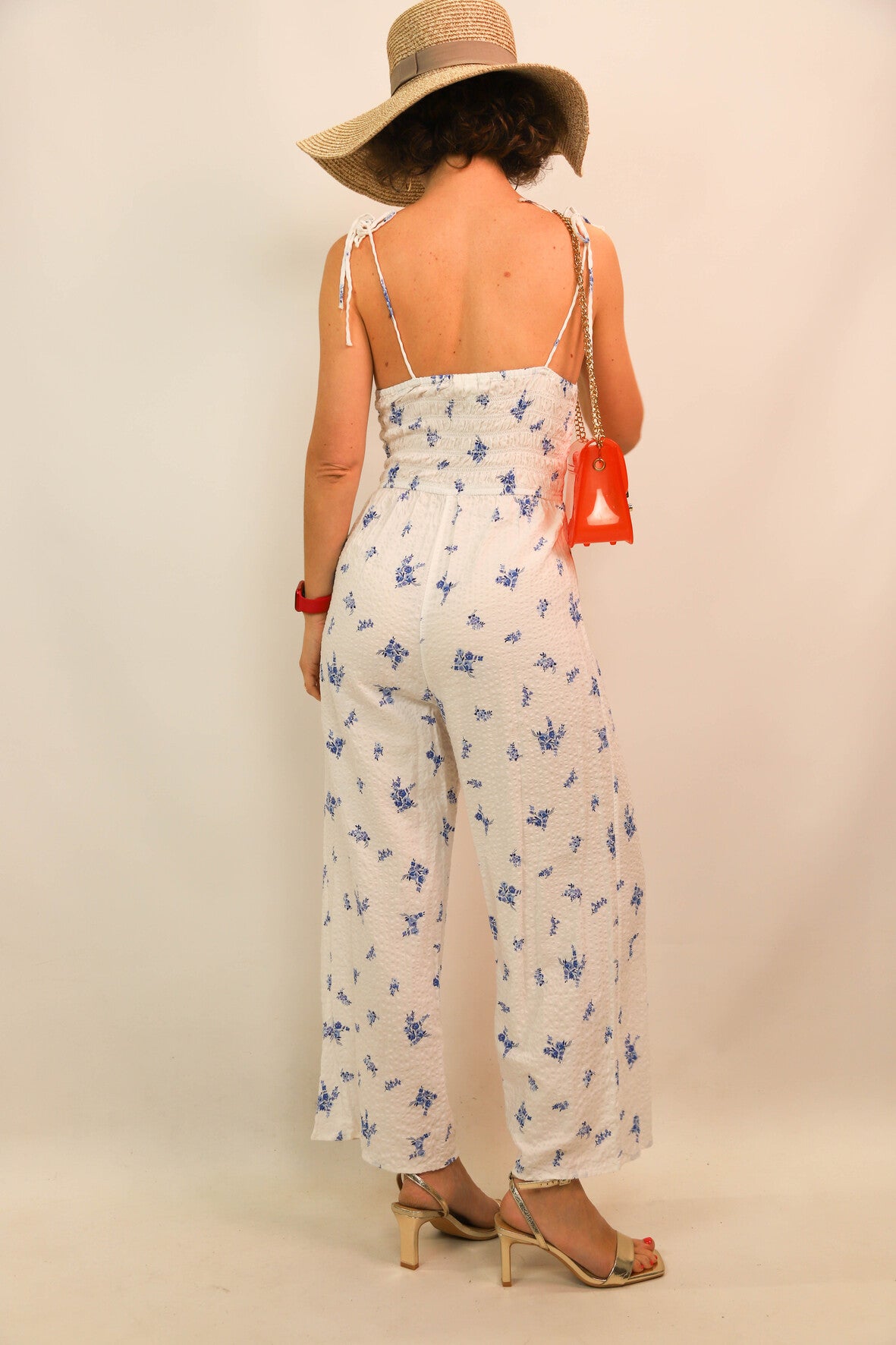 Combinaison pantalon blanche H&M Taille S