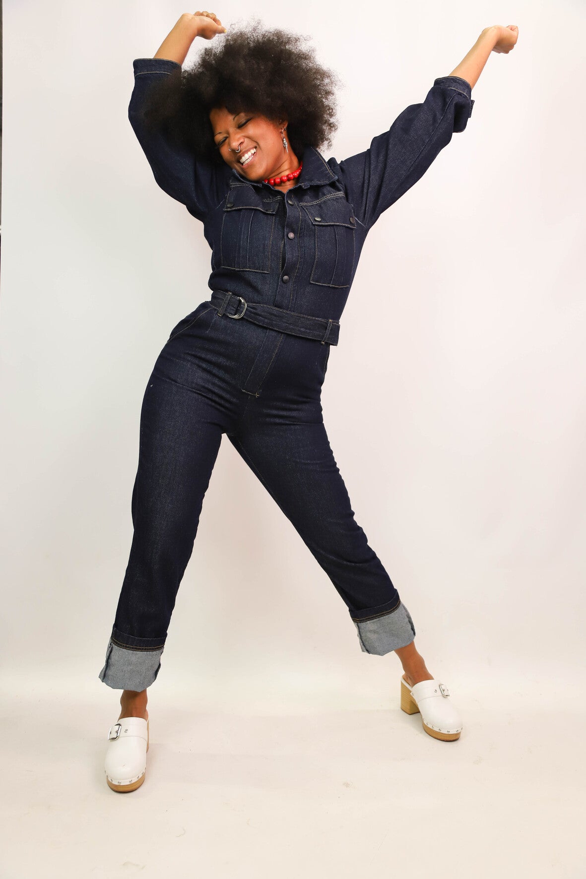 Combinaison pantalon en jean Sinéquanone Taille M