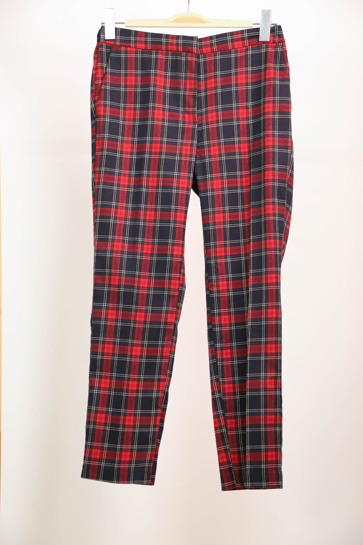 Pantalon à carreaux Zara Taille M