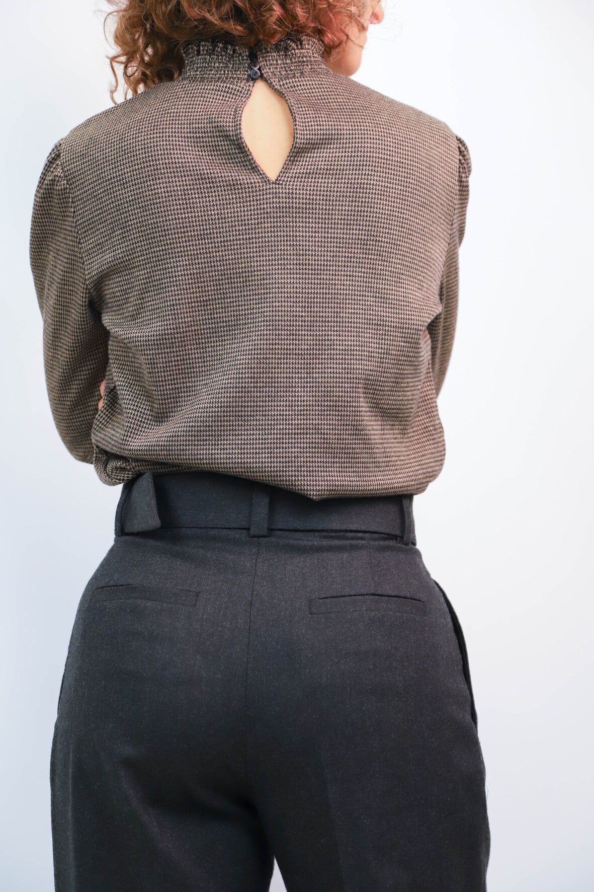 Pantalon gris Massimo Dutti Taille XS