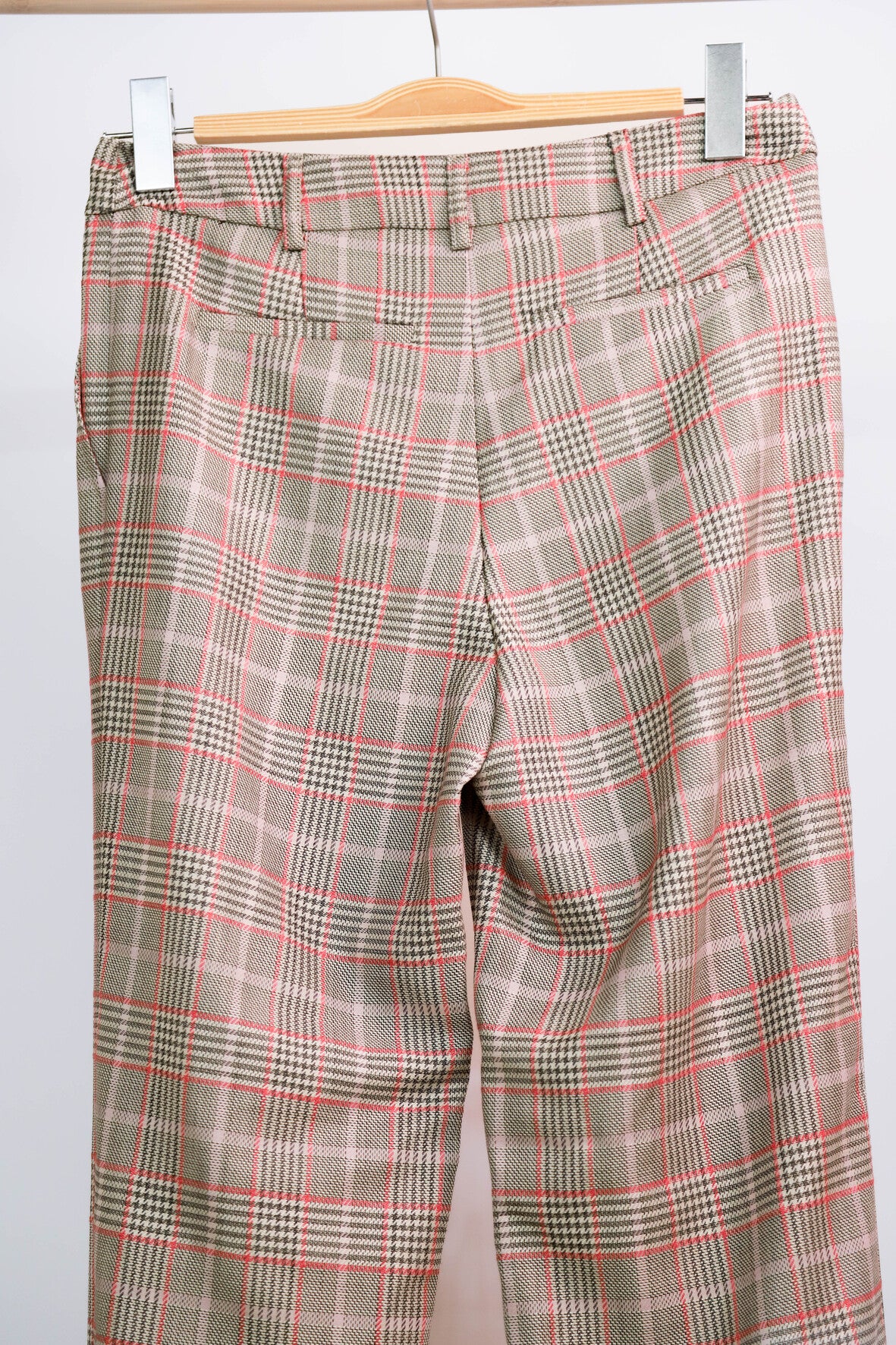 Pantalon à carreaux beige Jamgot & Co Taille M - NEUF