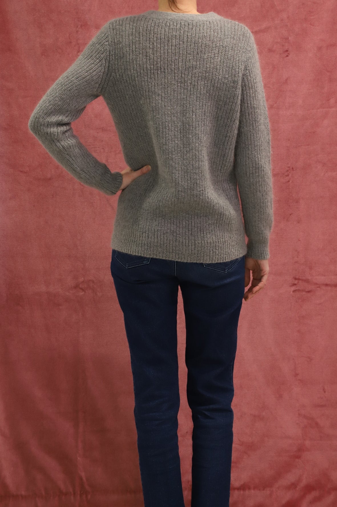 Gilet gris Sandro Taille S