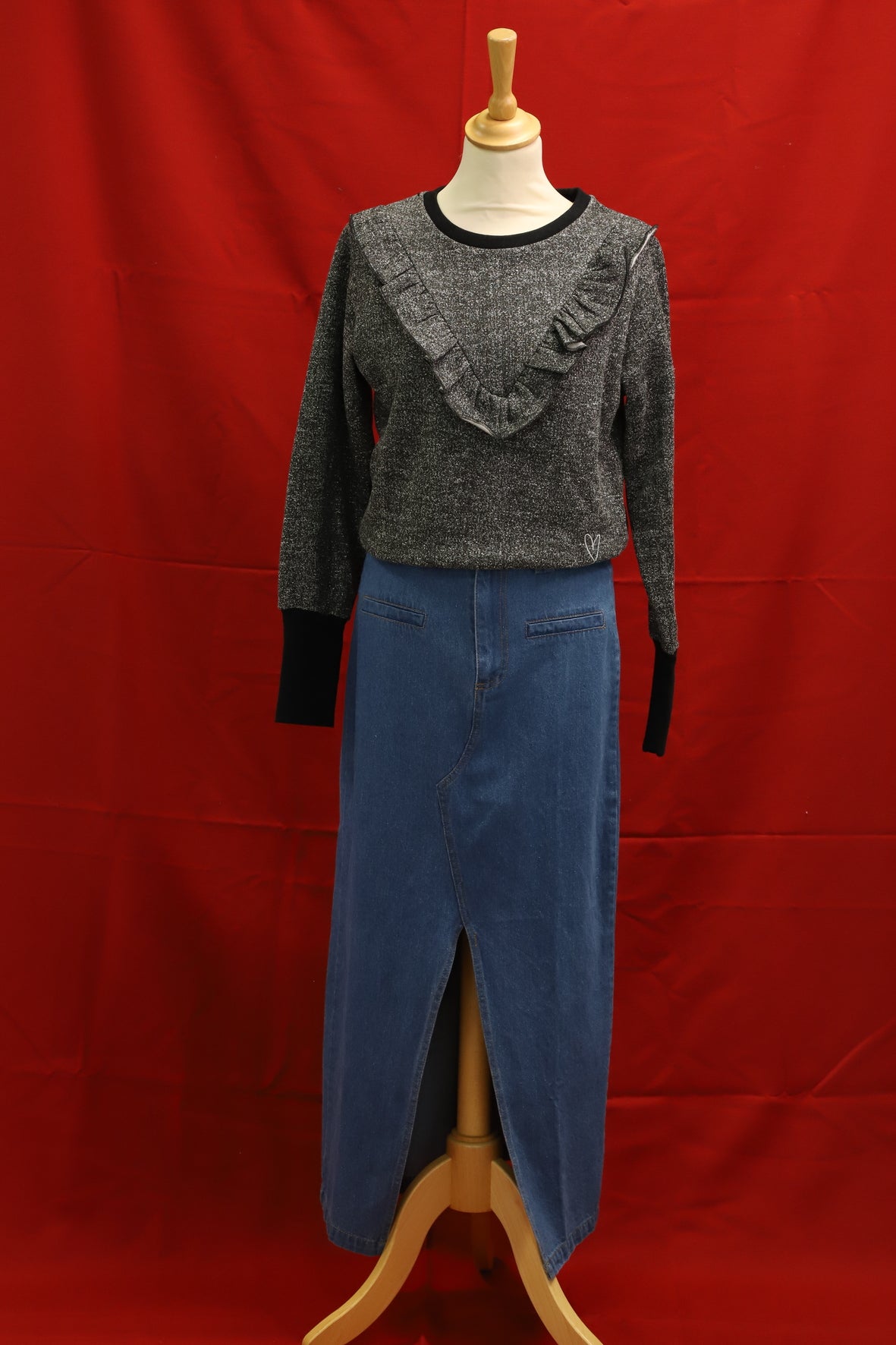 Sweat gris À Bicyclette taille S - NEUF