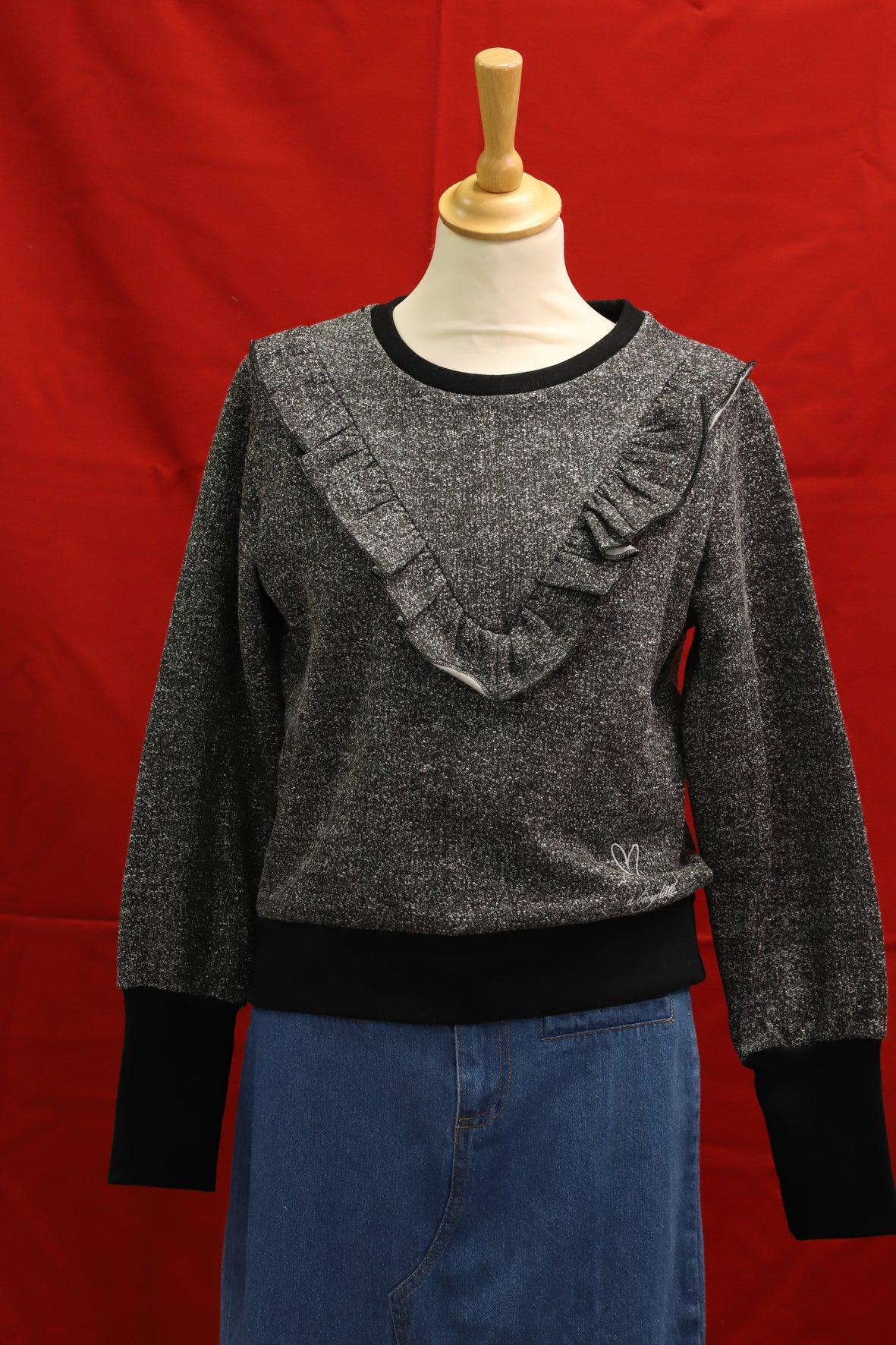 Sweat gris À Bicyclette taille S - NEUF