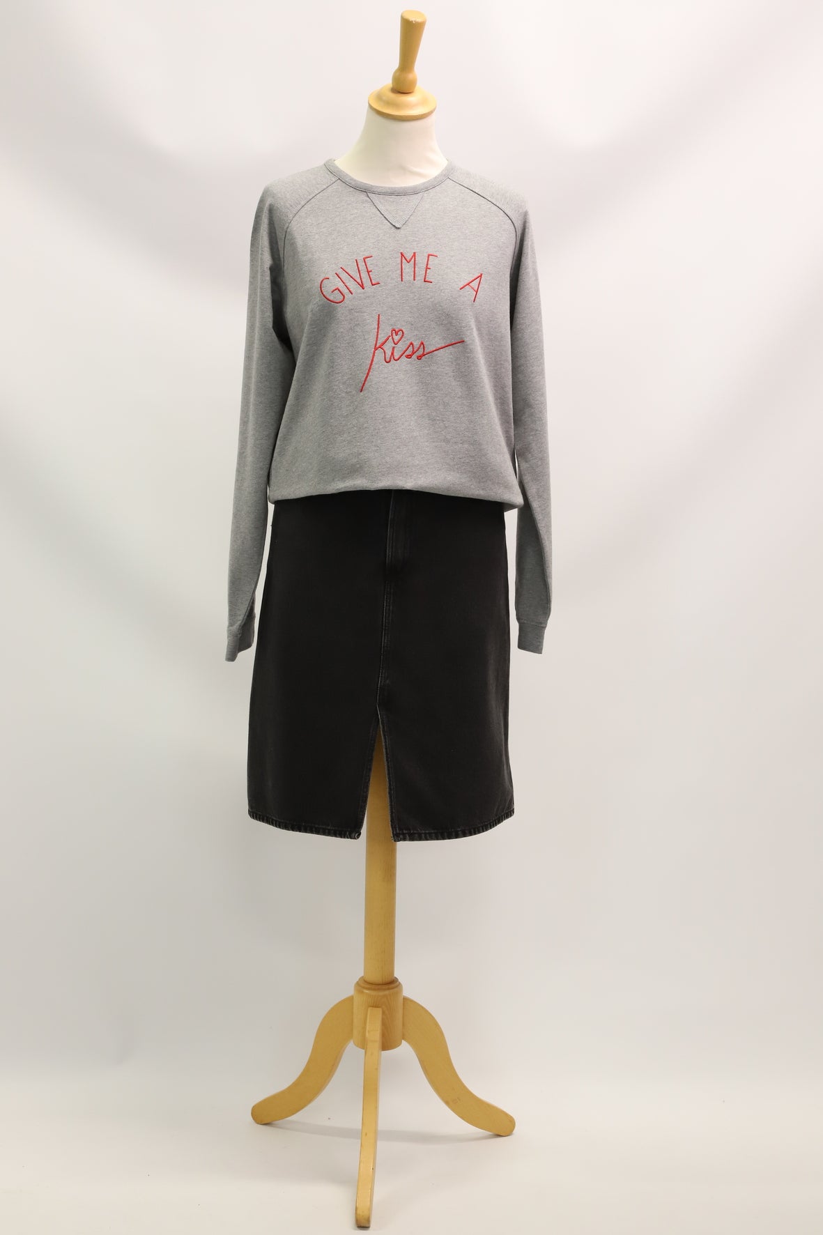 Sweat gris À Bicyclette taille M - NEUF