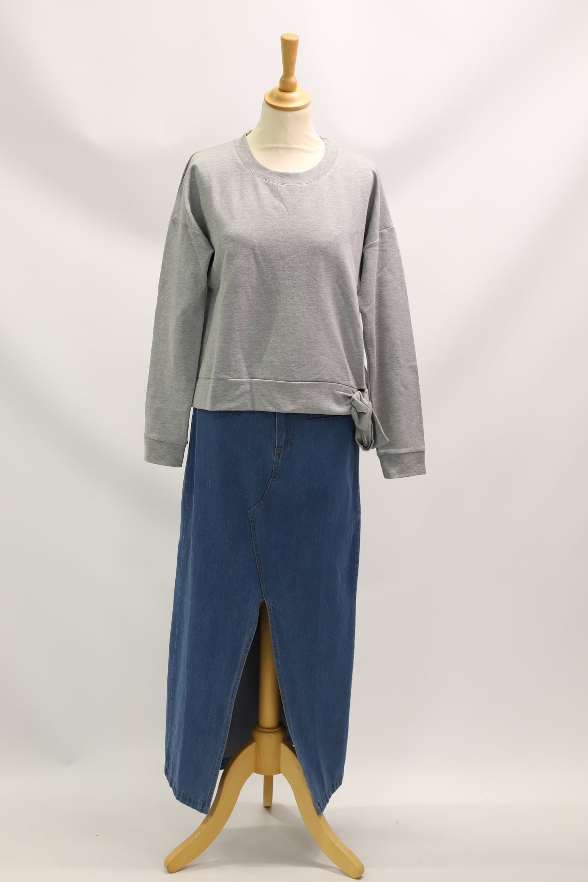 Sweat gris À Bicyclette tailles M et L