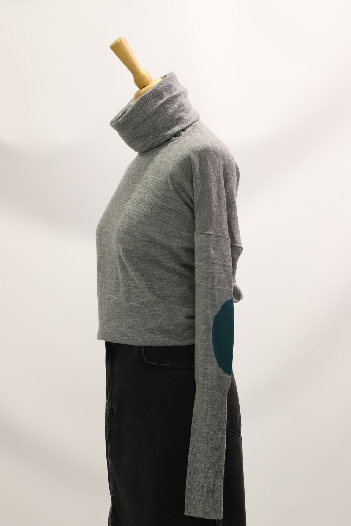 Pull en laine col roulé gris Zadig & Voltaire taille S