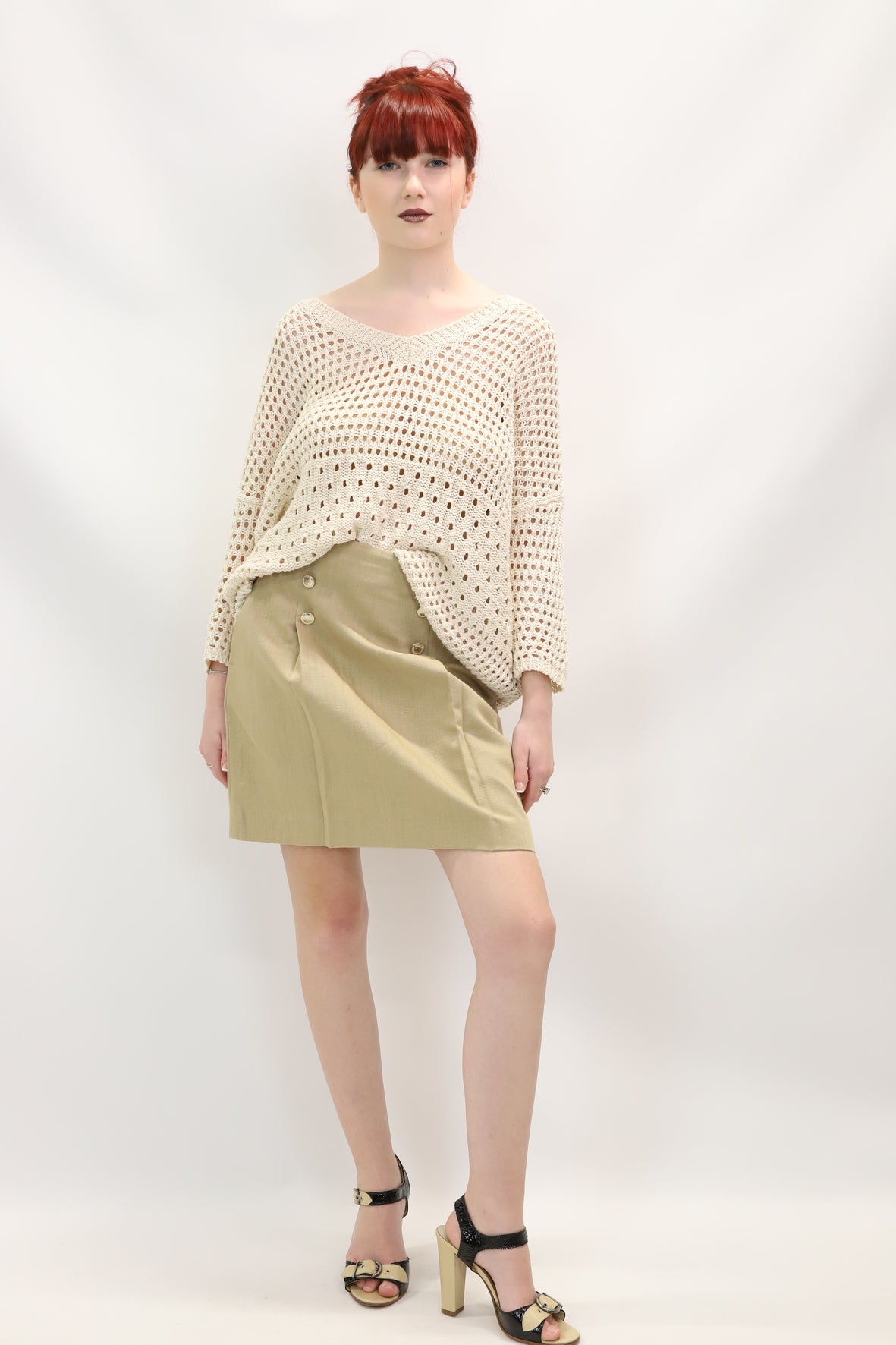 Pull beige Massimo Dutti Taille M