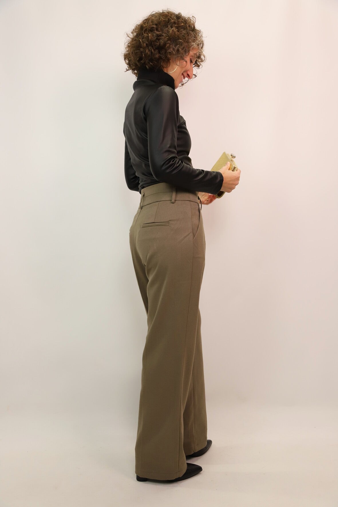 Pantalon gris taupe Musy Muse Taille S, M - NEUF