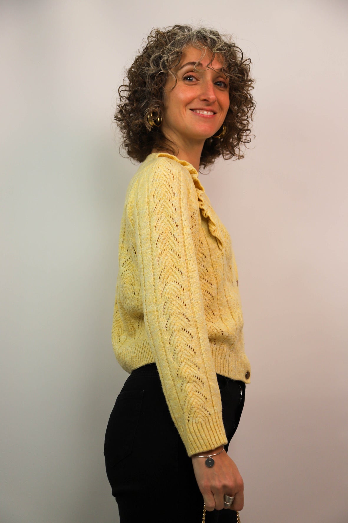 Gilet jaune Naf Naf Taille M